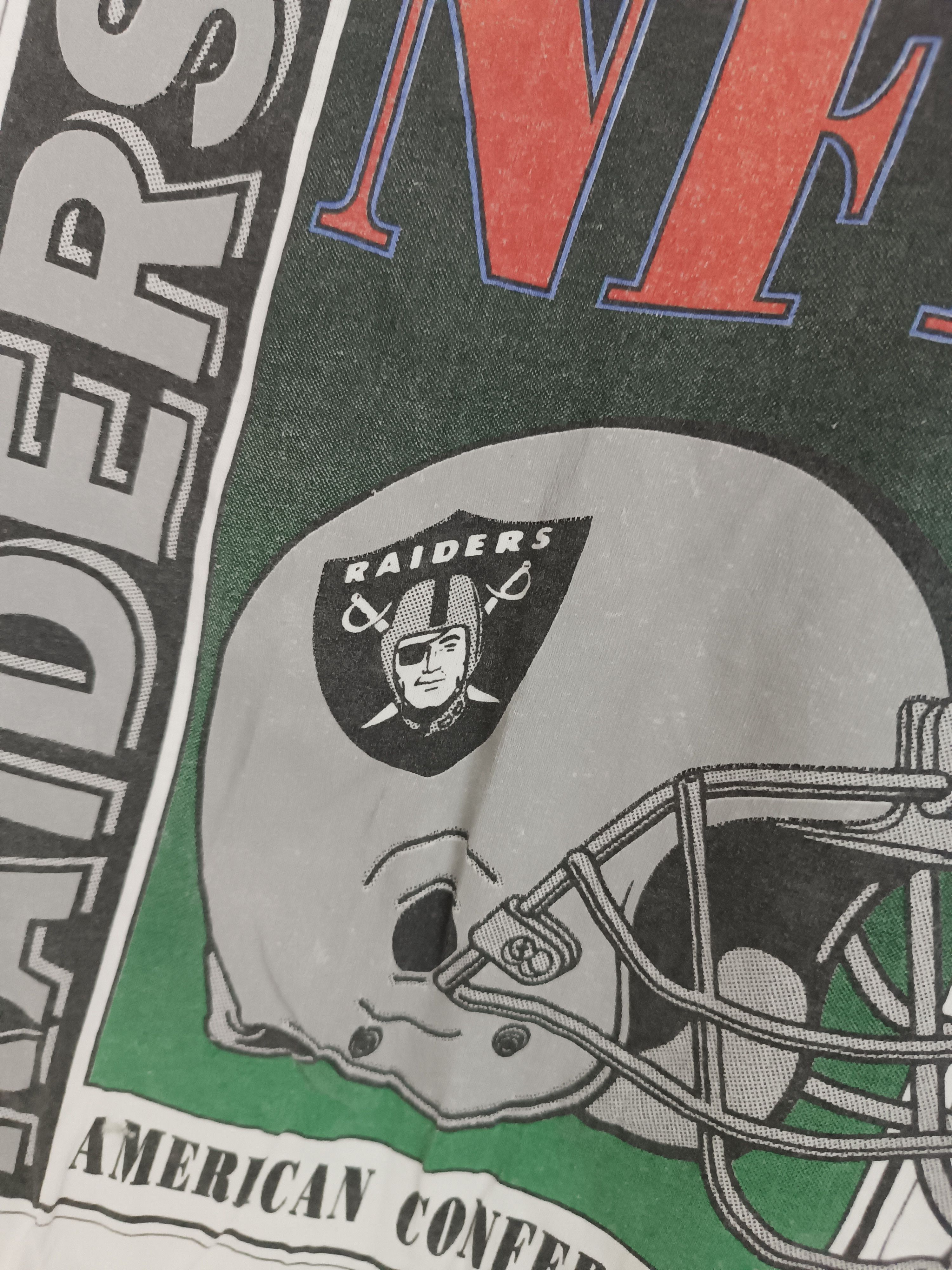 Vintage VINTAGE 90s RAIDERS STARTER NFL TEE VERY RARE FOOTBALL Size US M / EU 48-50 / 2 - 10 Thumbnail