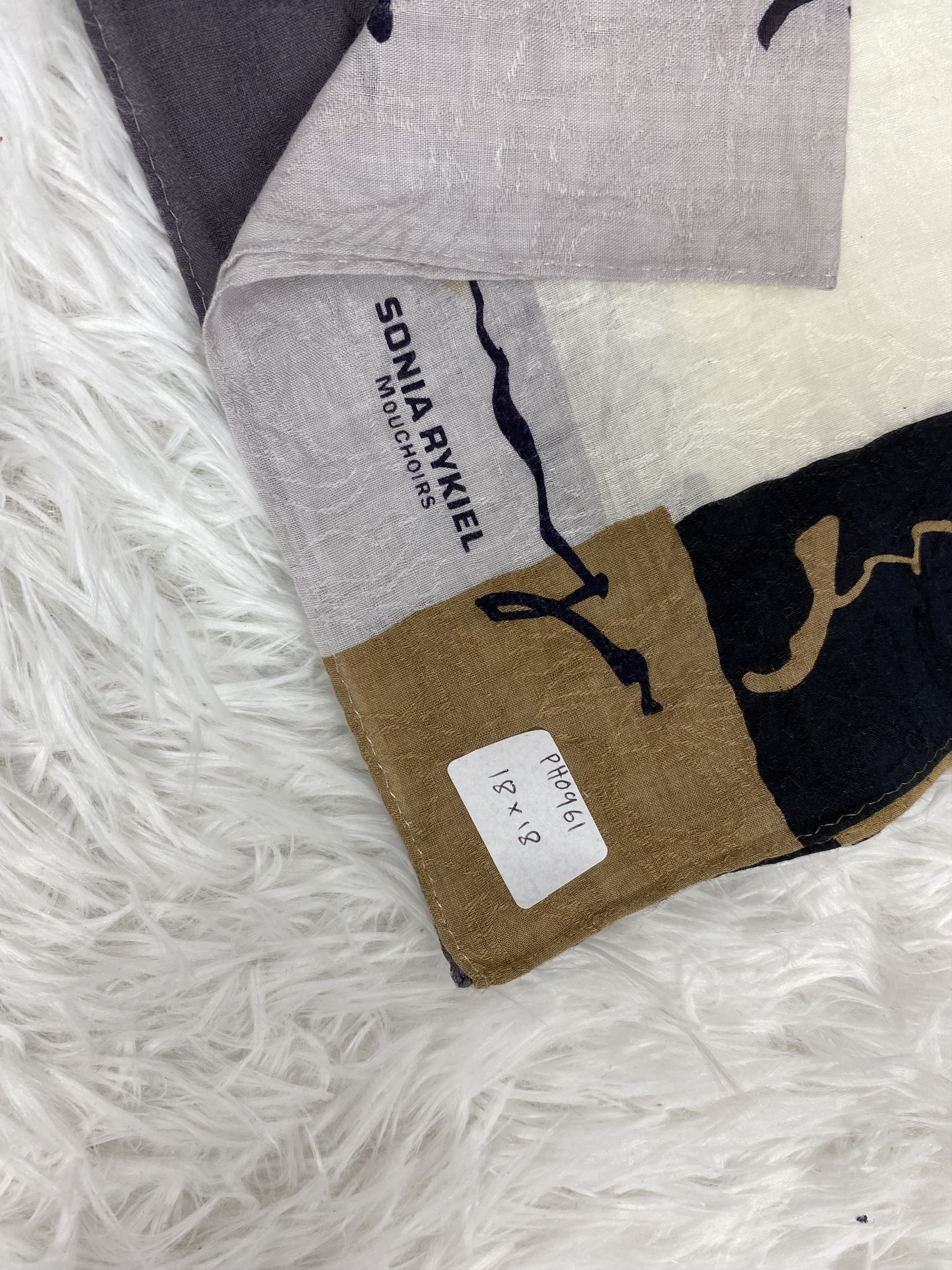 Designer × Vintage Vintage Sonia Rykiel Handkerchief Neckerchief PH0961 Size ONE SIZE - 2 Thumbnail