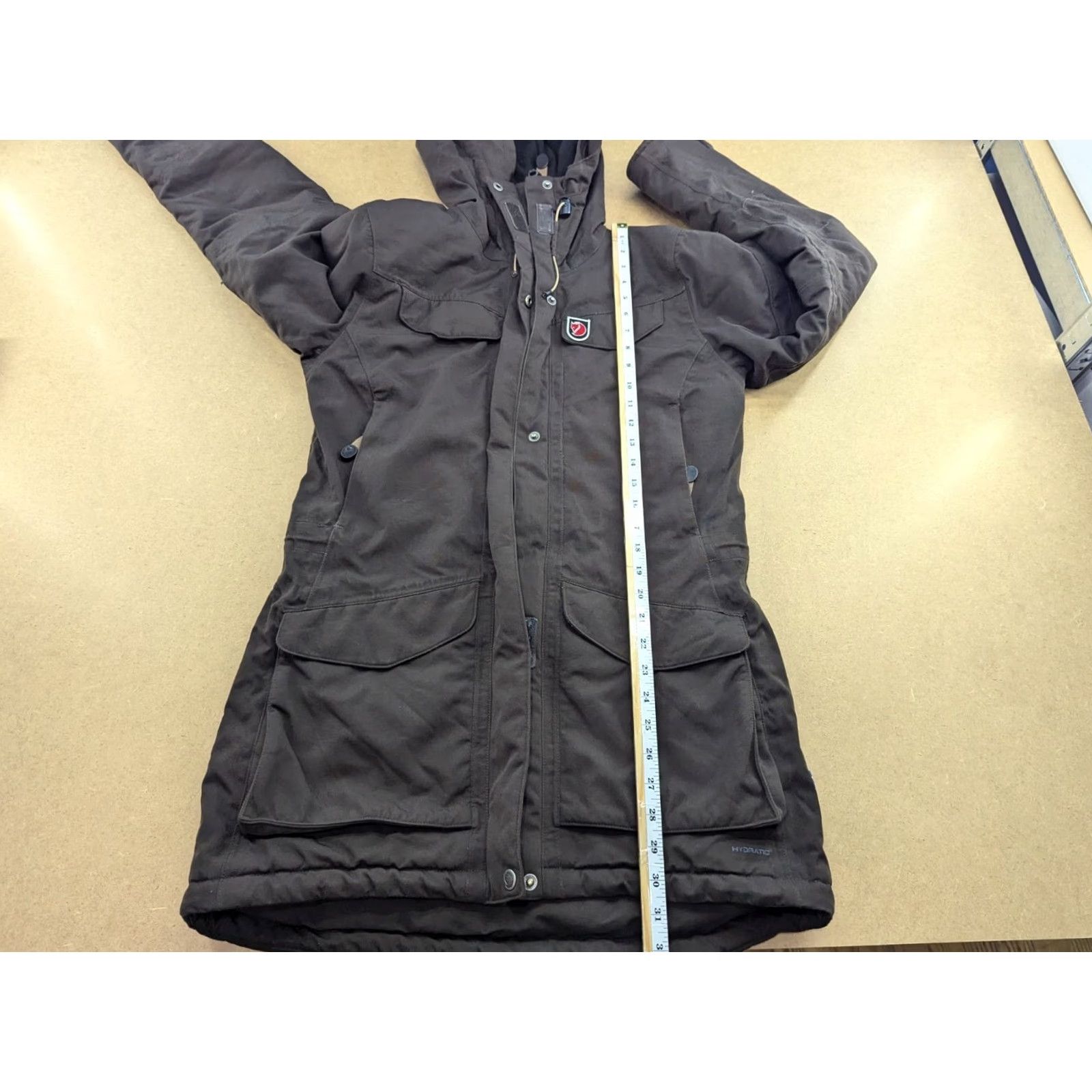 Vintage Fjällräven Nuuk Balalt Gray Winter Parka Jacket Womens XS Hooded Size XS / US 0-2 / IT 36-38 - 3 Thumbnail