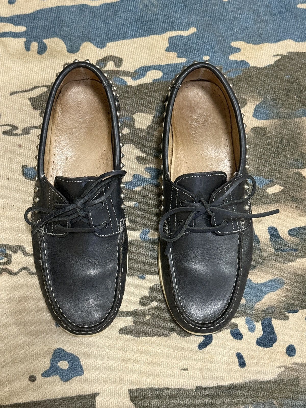 Sophnet. Uniform Experiment Studs Deck Shoes - Size 42 Size US 9 / EU 42 - 1 Thumbnail