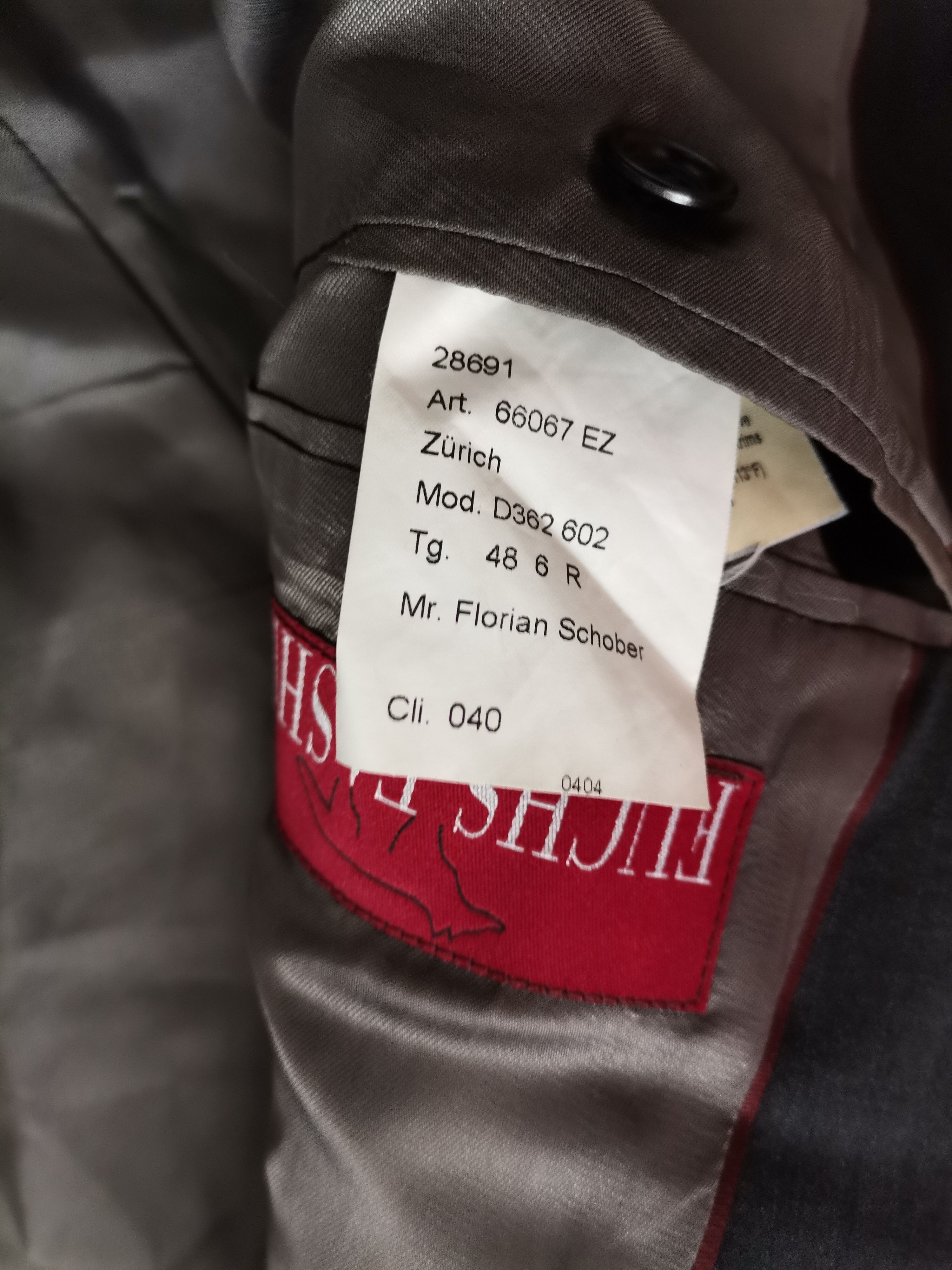 Ermenegildo Zegna Vintage Ermenegildo Zegna x Fuchs Fashion Striped Blazer Size 38L - 2 Thumbnail