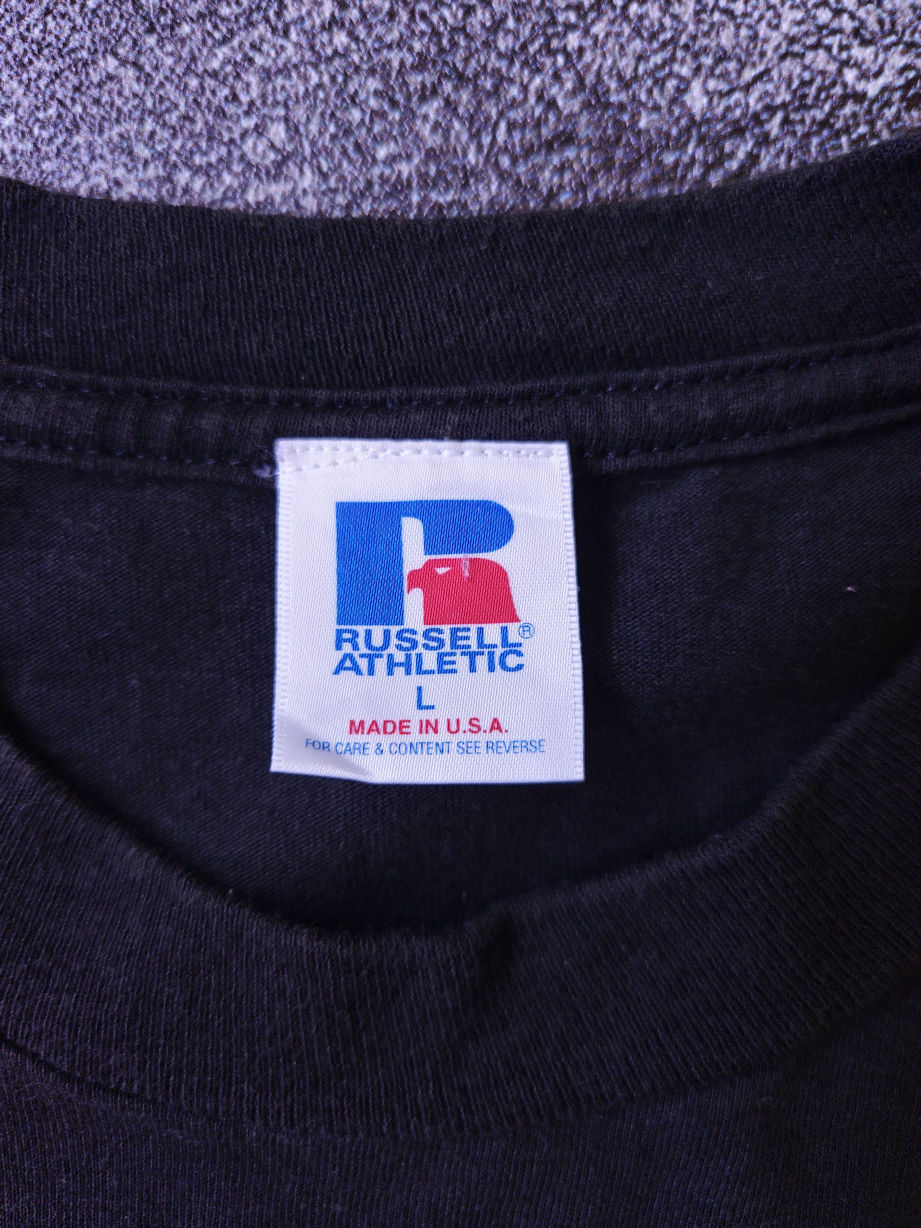 Russell Athletic Vintage Russell Athletic T-Shirt 2000s "USA" Size L Size US L / EU 52-54 / 3 - 3 Thumbnail