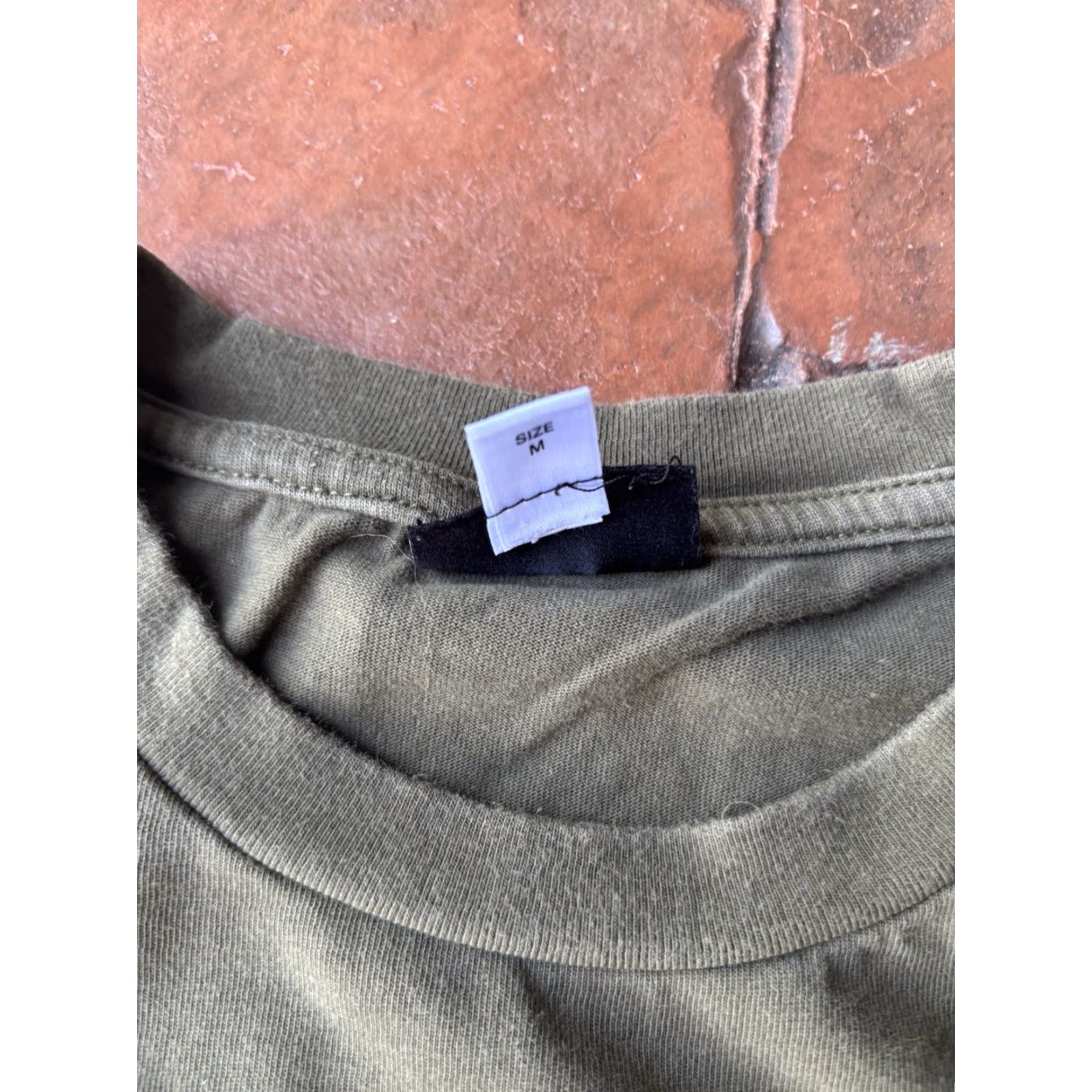 Diesel Diesel JUSTEMB Embossed Logo T-Shirt Medium Green Crewneck Short Sleeve Mens Regular Cotton Size US M / EU 48-50 / 2 - 3 Thumbnail