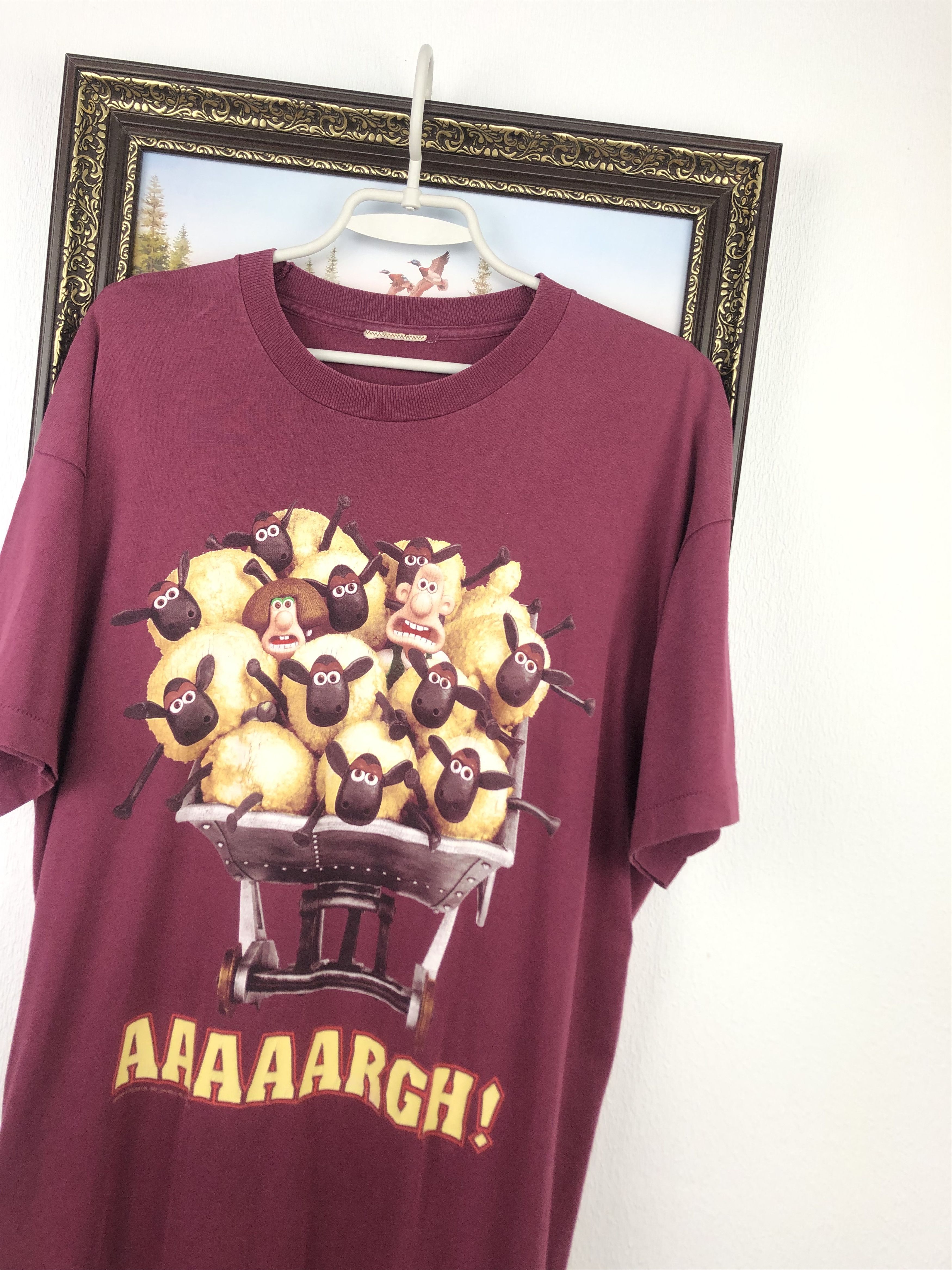 Cartoon Network Vintage 90's Wallace And Gromit Animations Cartoon Shirt Tee Size US XL / EU 56 / 4 - 4 Thumbnail