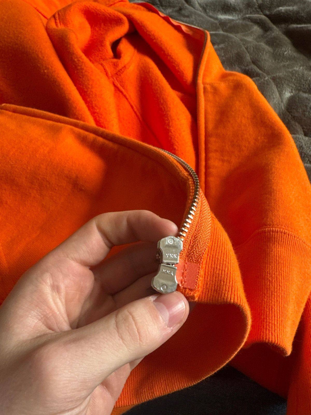 Bape Bape (A bathing ape) orange tiger full zip hoodie Size US M / EU 48-50 / 2 - 6 Thumbnail