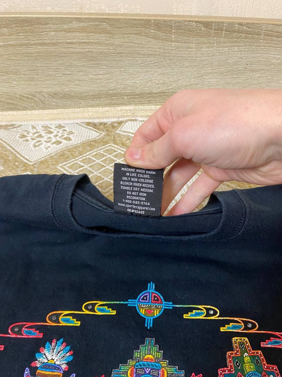 American Apparel 🔥 Art Gecko Apparel New Mexico Southwestern Tribal T Shirt Size US XL / EU 56 / 4 - 7 Thumbnail