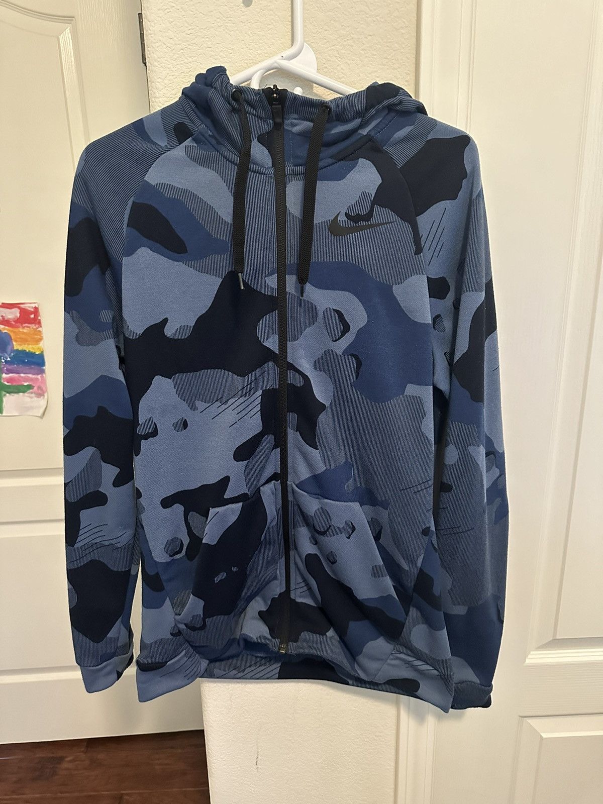 Nike Nike Jacket Blue Camo Size US M / EU 48-50 / 2 - 1 Thumbnail