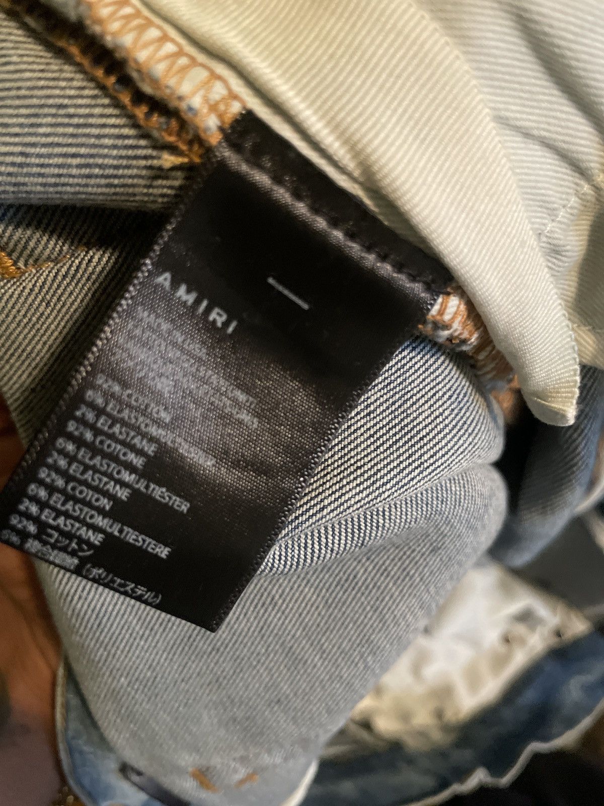 Amiri Amiri Skinny Jeans Size US 31 - 3 Thumbnail