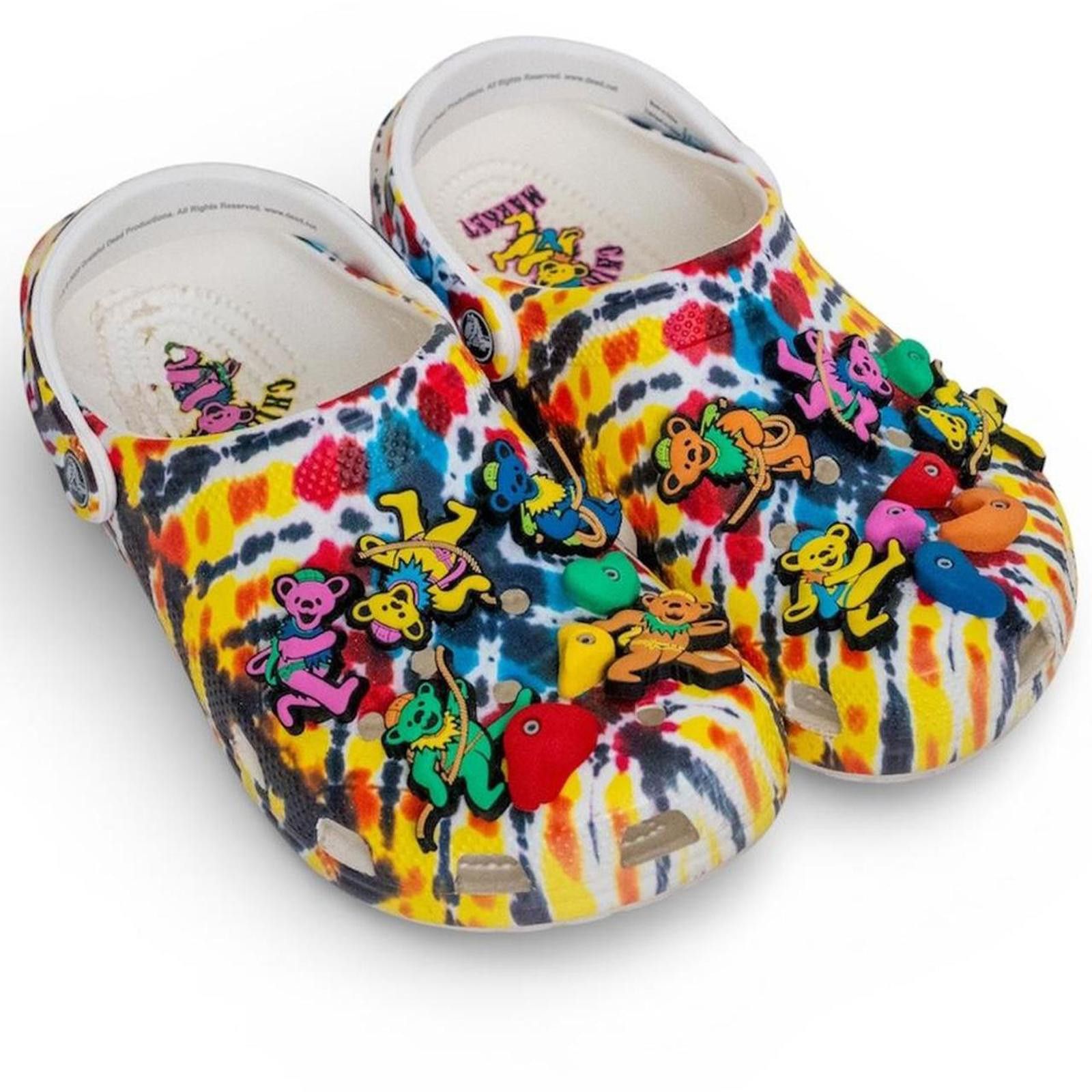 Crocs Crocs x Grateful Dead multi-coloured Clogs Size US 7 / EU 40 - 1 Thumbnail