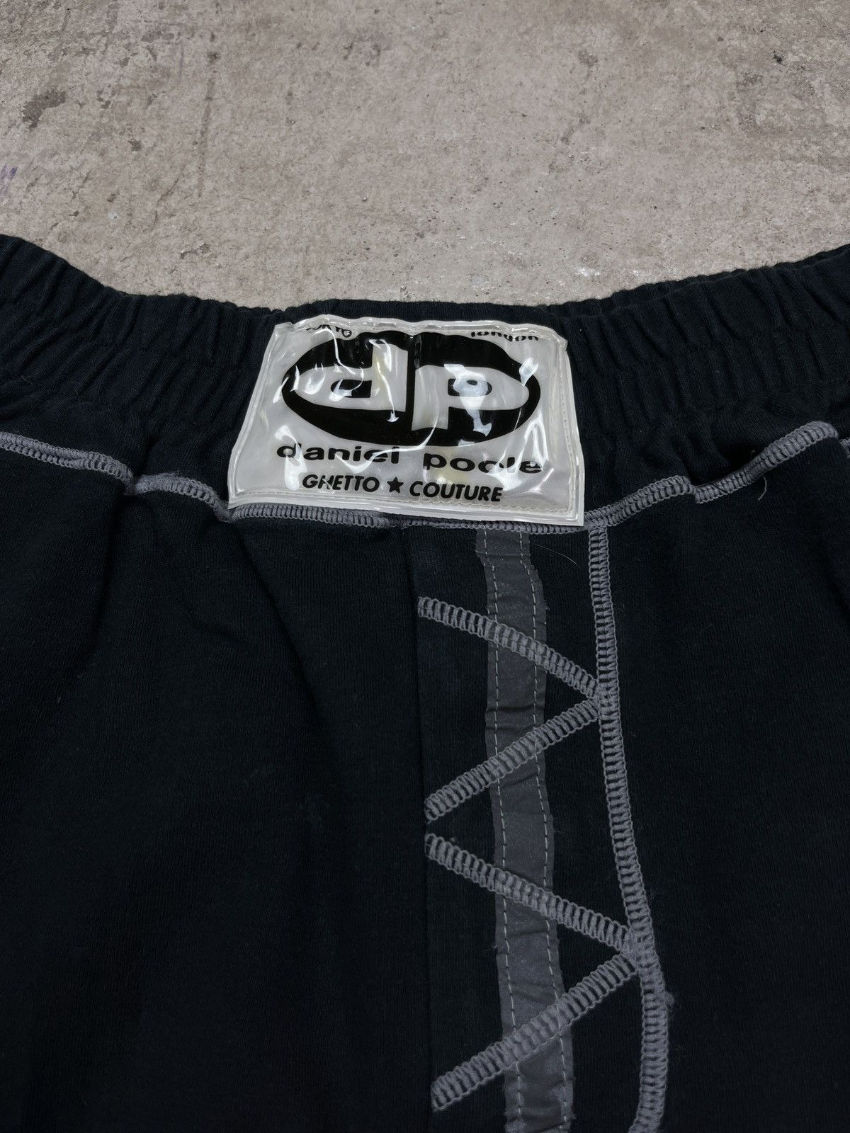 1990s DANIEL POOLE GHETTO COUTURE ARCHIVE PANTS - LOT № 3168