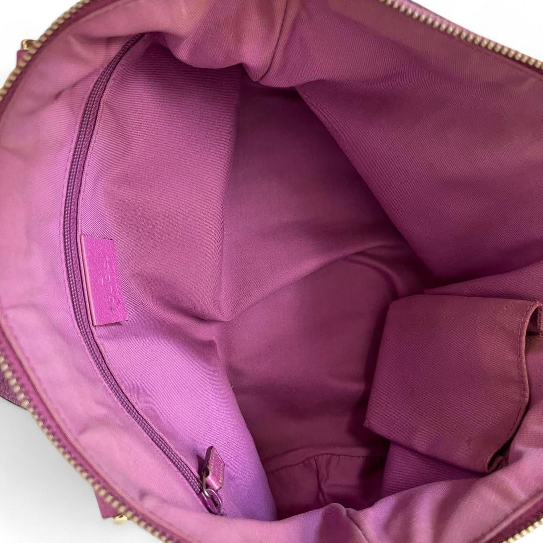 Gucci Gucci - Charm Handbag Mini Monogram Pink Size ONE SIZE - 8 Thumbnail