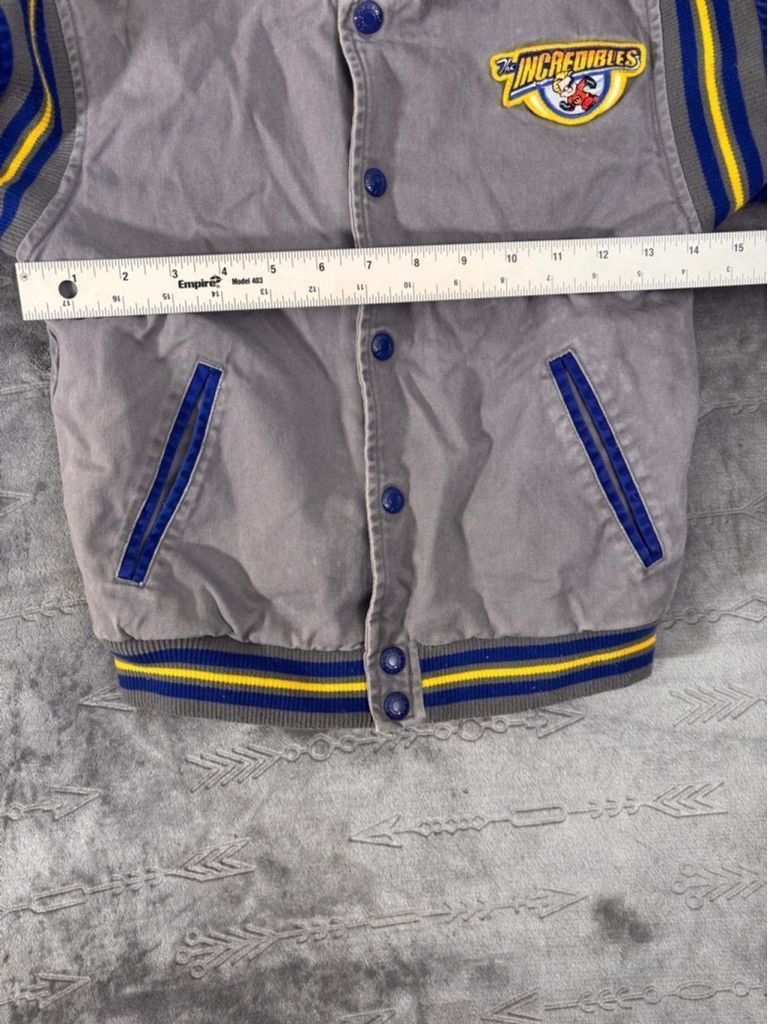 Disney Boys Disney The Incredibles Jacket, Size S, Gray & Blue Size US L / EU 52-54 / 3 - 2 Thumbnail