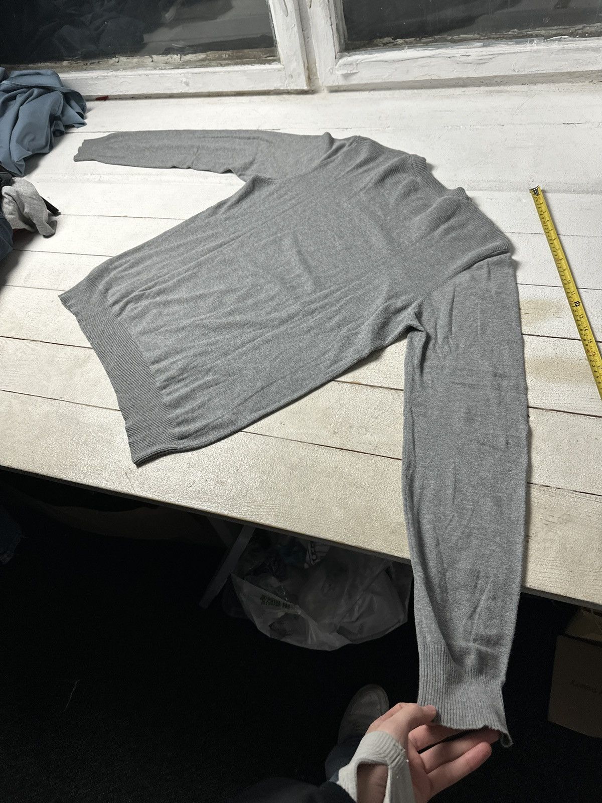Diesel DIESEL 🚨RARE D LOGO 1978 AVANT GARDE LIGHT SWEATER Size US XL / EU 56 / 4 - 9 Thumbnail