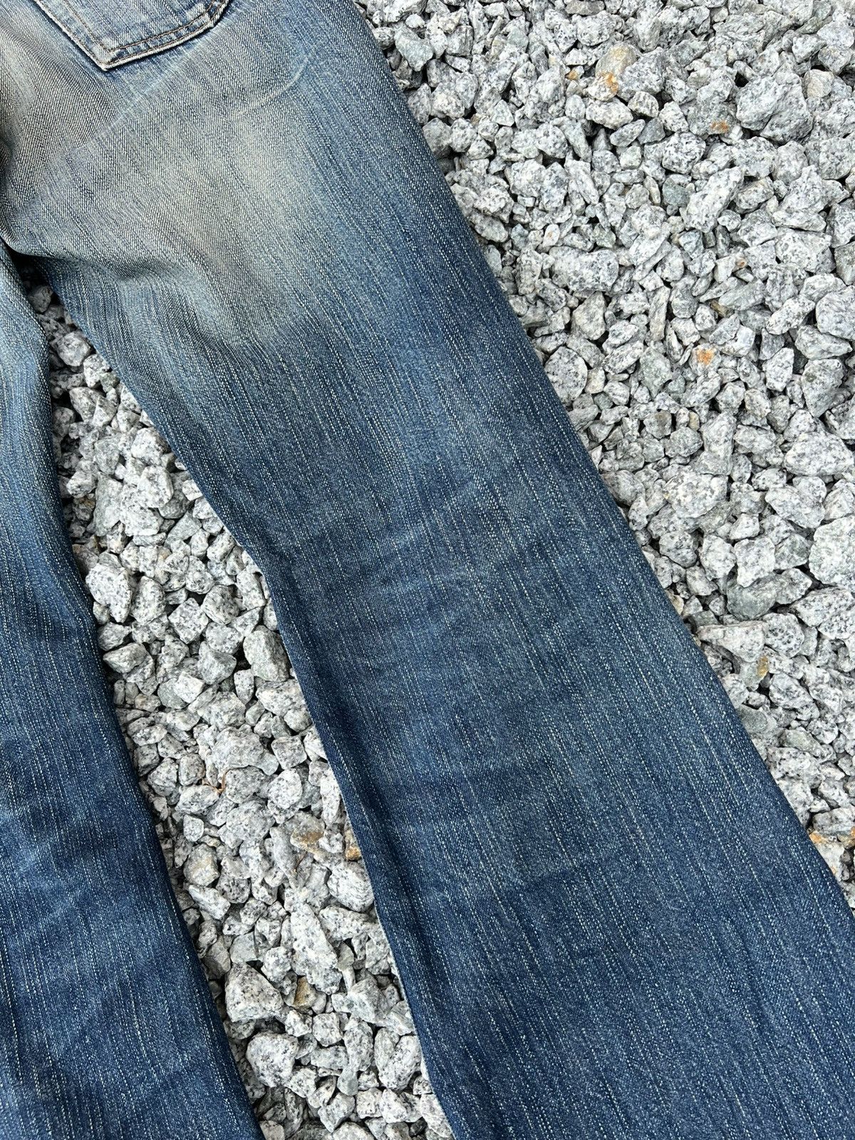 Japanese Brand Vintage Edwin 503 Rebel Bootcut Mud Wash Jean Size US 28 / EU 44 - 16 Thumbnail