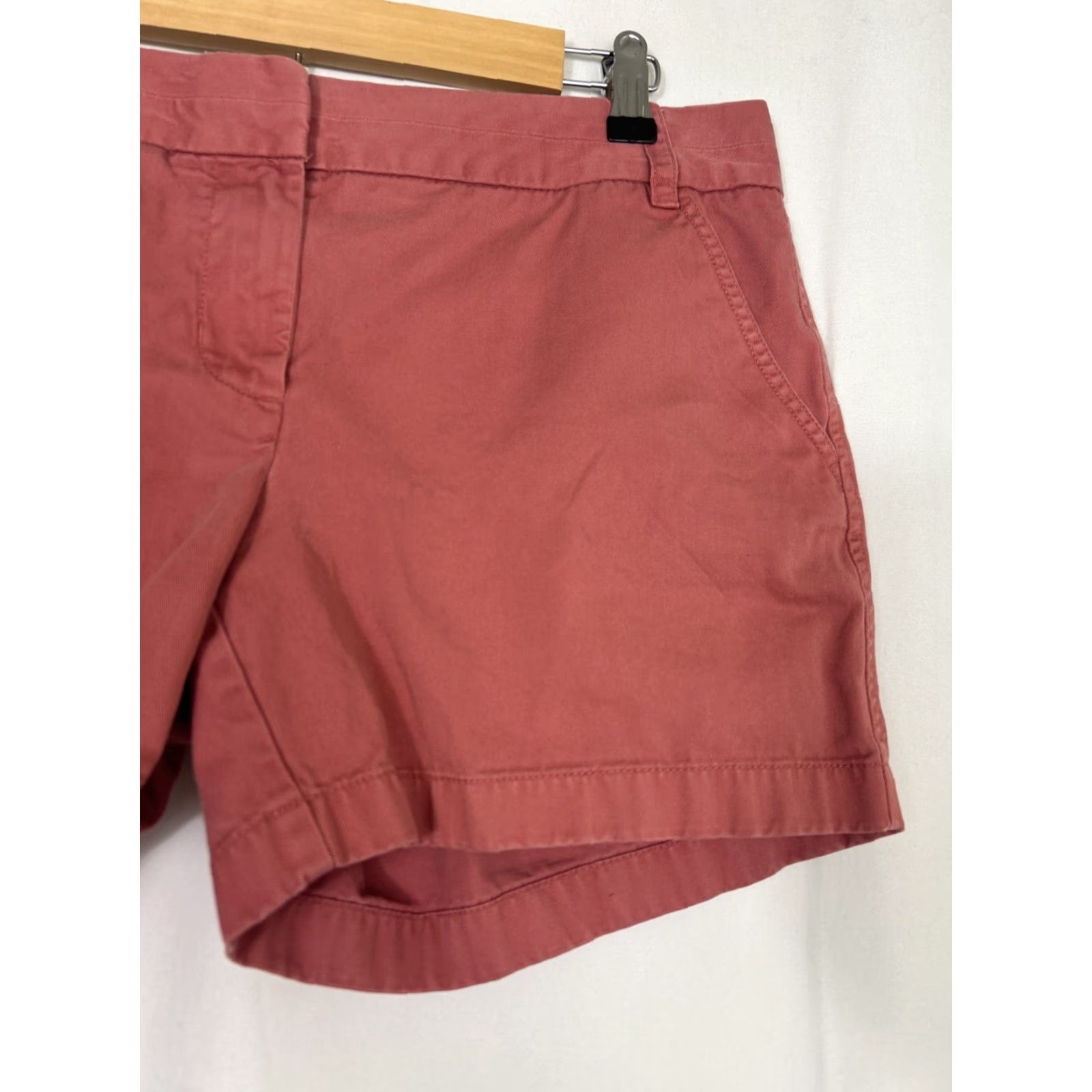 J.Crew J.CREW Shorts Womens Size 8 Chino Pink Cotton 32x4.5 Size 30" / US 8 / IT 44 - 3 Thumbnail