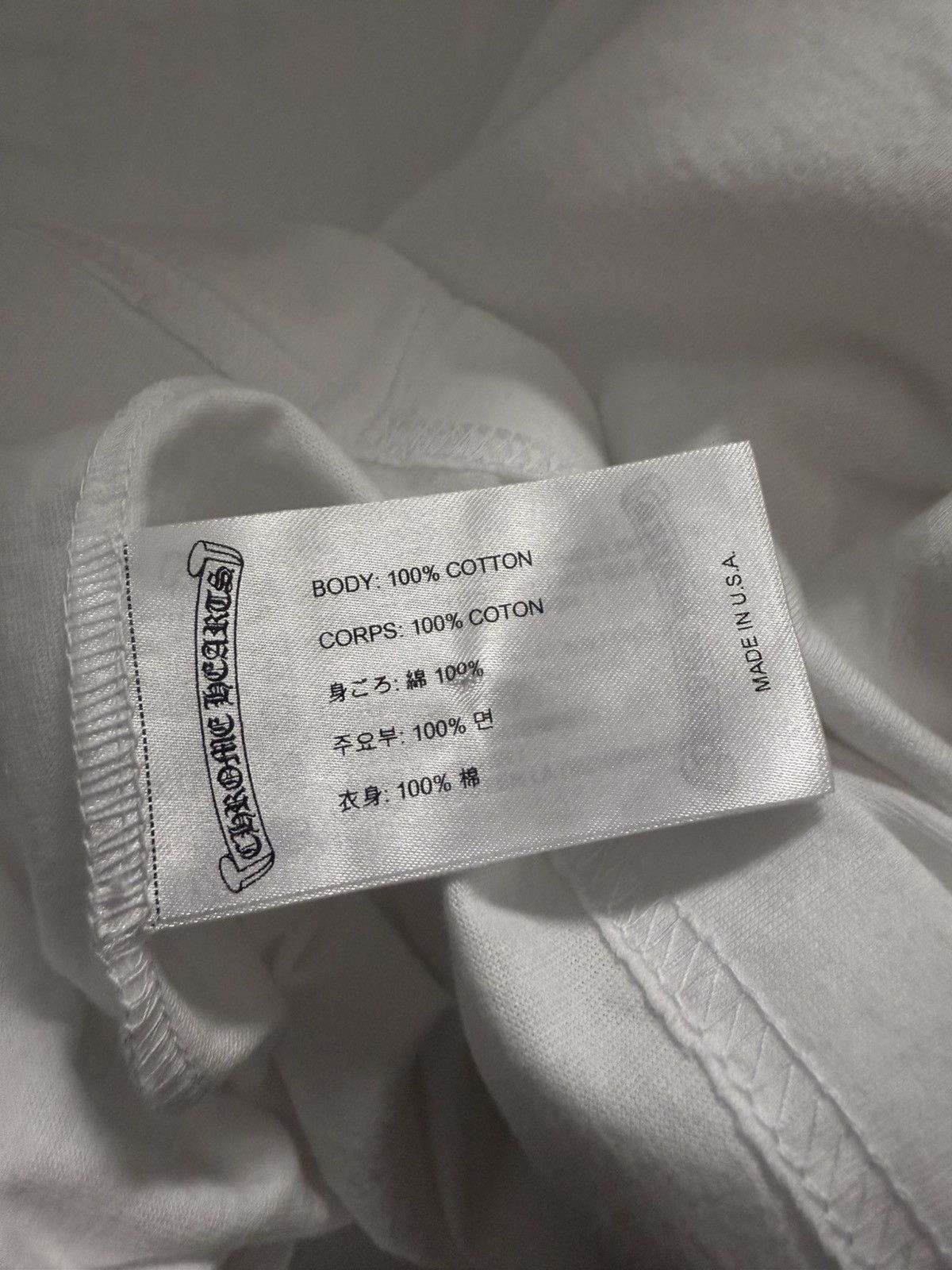 Chrome Hearts Chrome Hearts Scroll Logo long sleeve Size US L / EU 52-54 / 3 - 9 Thumbnail