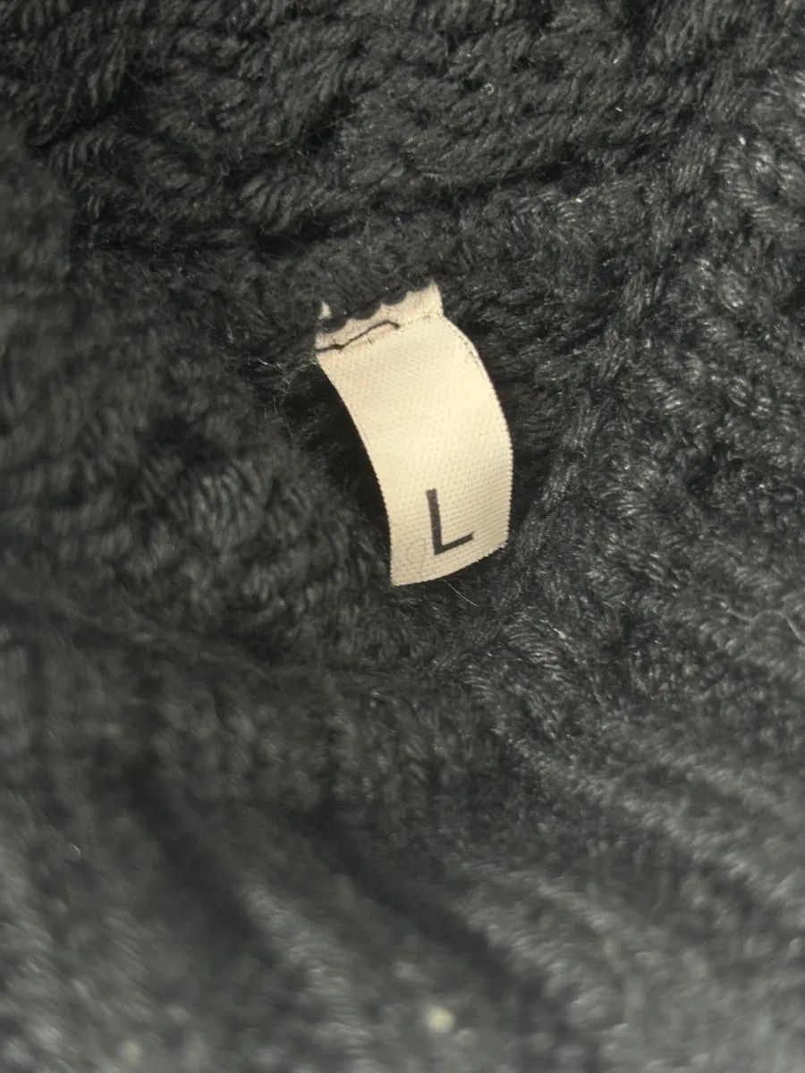 Daniele Alessandrini 2000s Daniele Alessandrini Black Wool Zip-Up Sweater Size US S / EU 44-46 / 1 - 12 Thumbnail