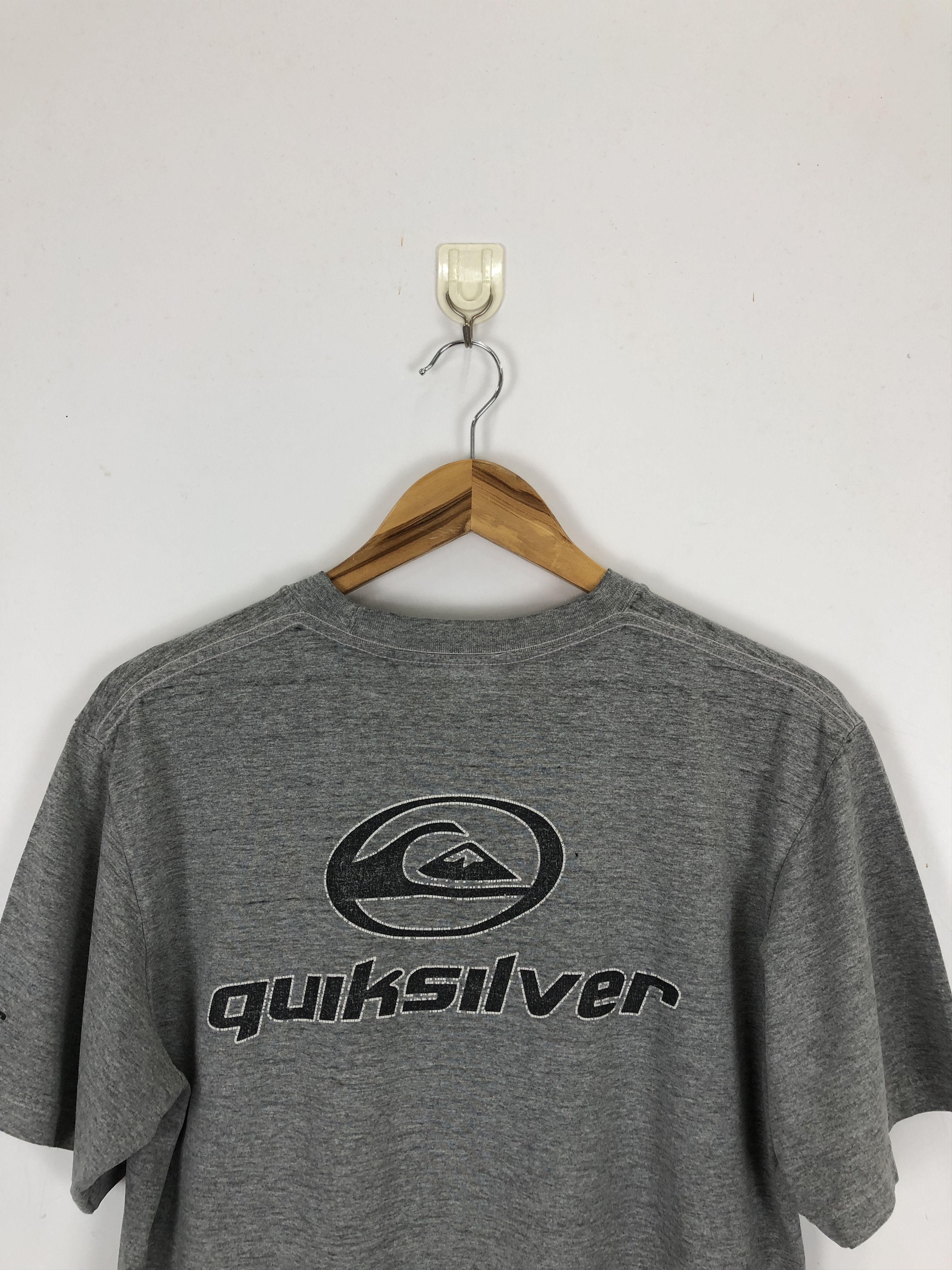Quiksilver × Vintage Vintage 90s Quiksilver Surfing Short Sleeve Tee Size US M / EU 48-50 / 2 - 4 Thumbnail
