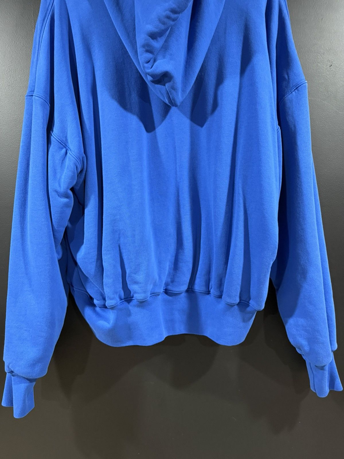 Gap × Yeezy Yeezy Gap Kanye West Blue Double Layered Perfect Hoodie XXL Size US XXL / EU 58 / 5 - 7 Thumbnail