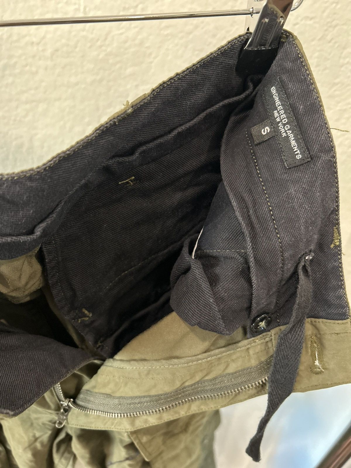 Engineered Garments FW22 Flight Pant Olive PC Cloth size S Size US 32 / EU 48 - 4 Thumbnail