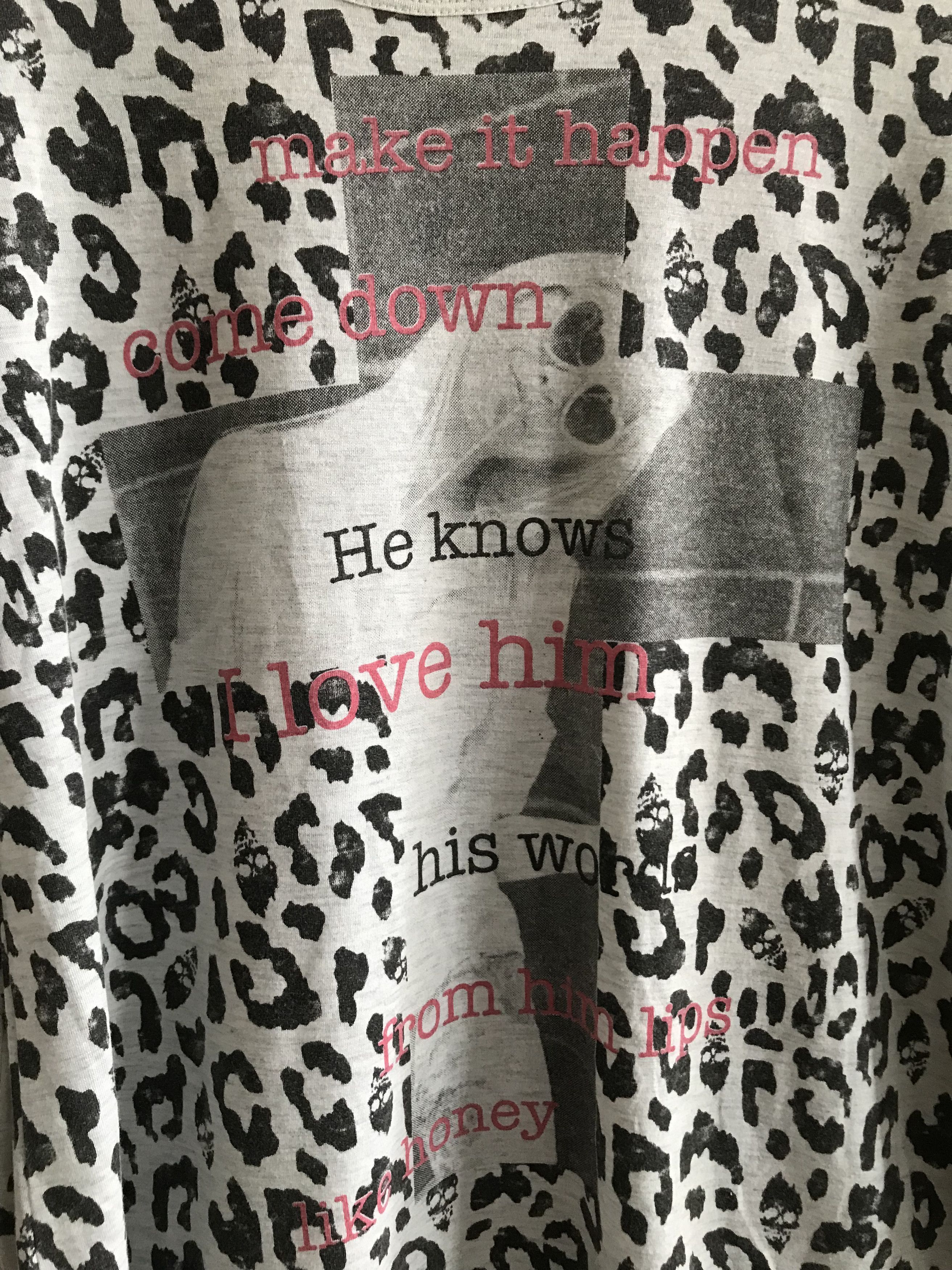 Hysteric Glamour 💀LAST PRICE💀Lazy Daisy Women Poem Skull Print Long Sleeve Size S / US 4 / IT 40 - 2 Thumbnail