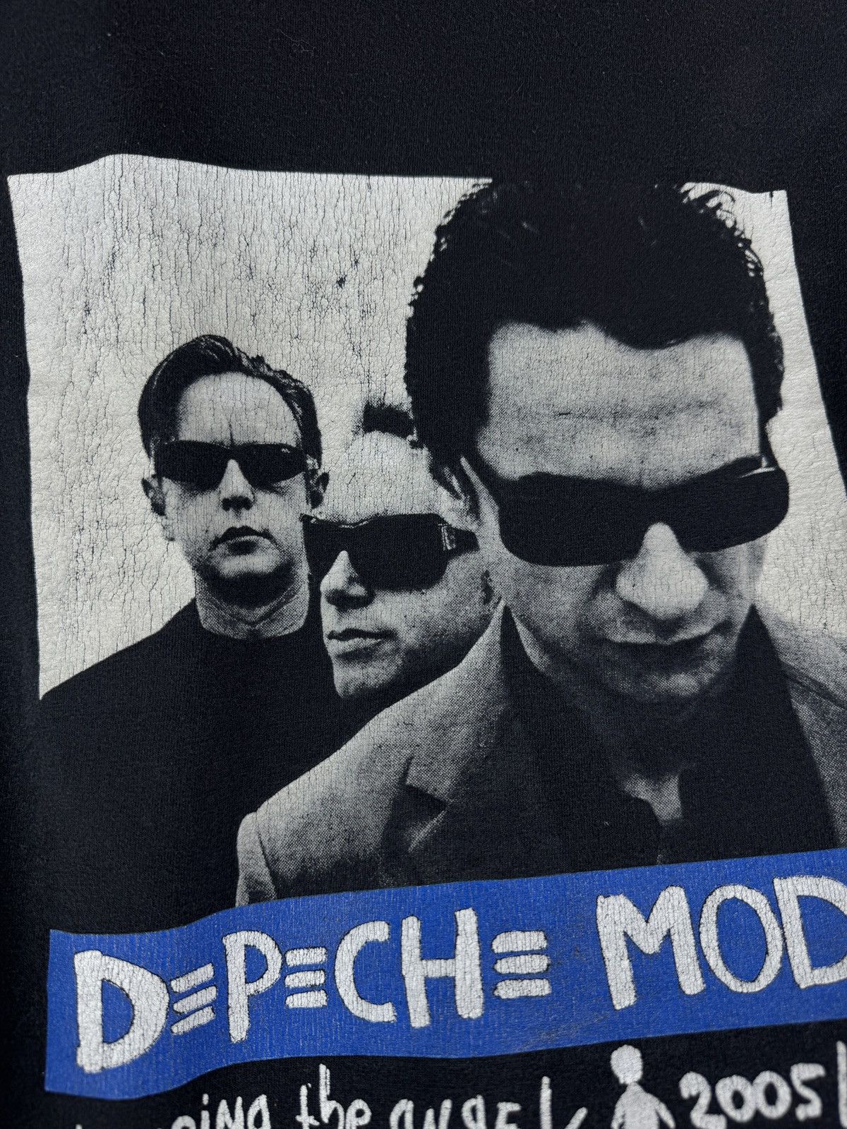Vintage Mens Vintage Depeche Mode Touring the Angel T-shirt 2005 tee Size US M / EU 48-50 / 2 - 5 Thumbnail