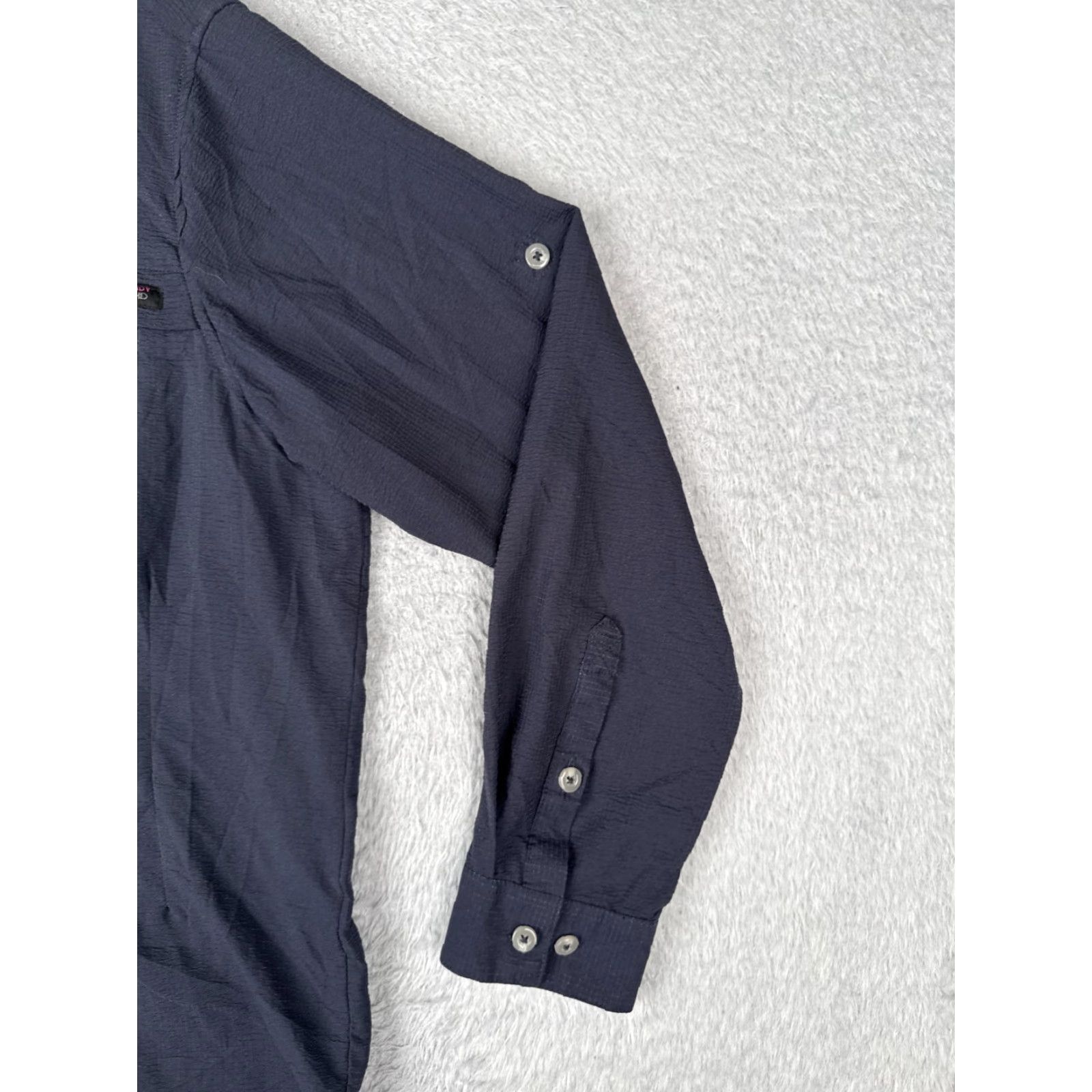Vintage Little Donkey Andy Shirt Men Large Blue Button Up Fish Angler Vented Long Sleeve Size US L / EU 52-54 / 3 - 2 Thumbnail