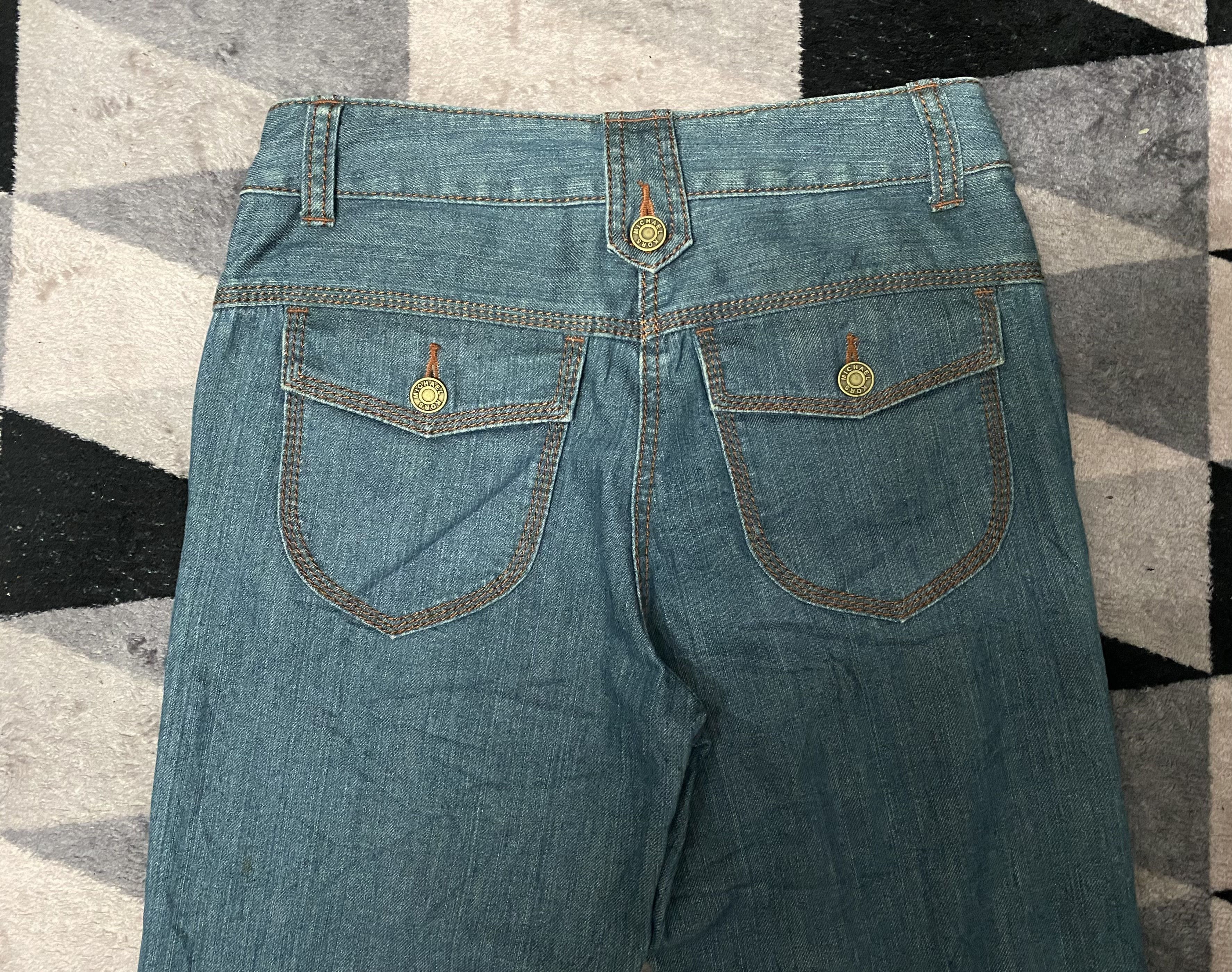 Michael Kors Michael Kors Onward Kashiyama Flared Denim Pants Size 2 Size 28" / US 6 / IT 42 - 8 Thumbnail