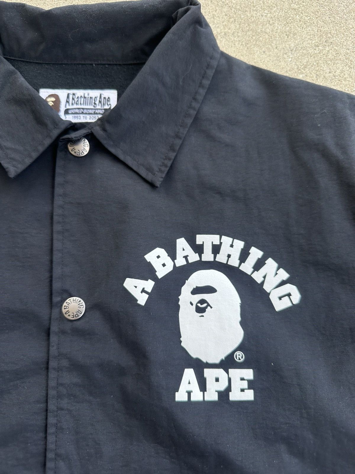 Bape Bape Coach Jacket size M Size US M / EU 48-50 / 2 - 2 Thumbnail
