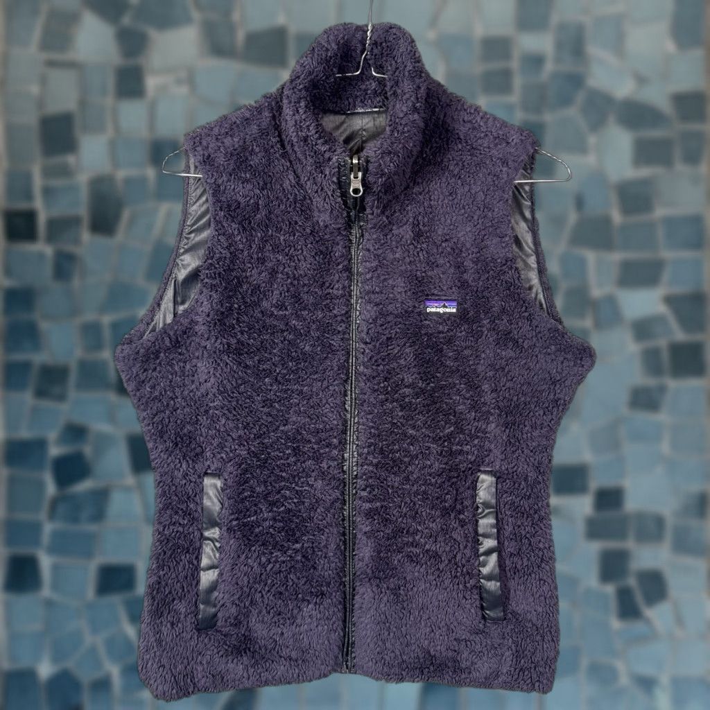 Patagonia Patagonia Vest Womens S Los Gatos Full Zip Sherpa Reversible Purple Gorp 25205 Size S / US 4 / IT 40 - 1 Thumbnail