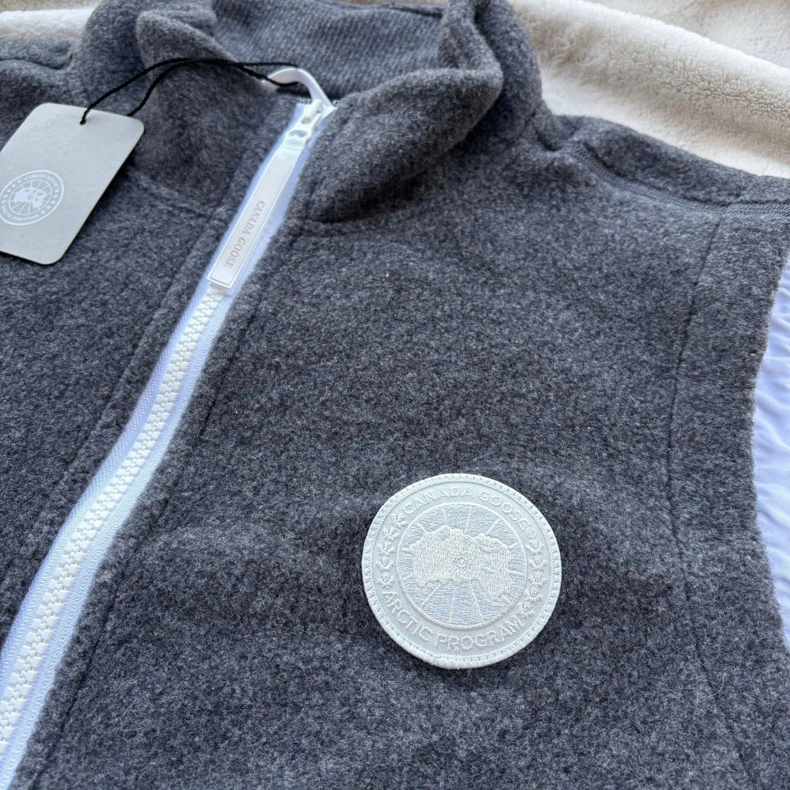 Canada Goose Canada Goose Quarry Grey Mersey Fleece Vest - 2XL - $650 Size US XXL / EU 58 / 5 - 3 Thumbnail