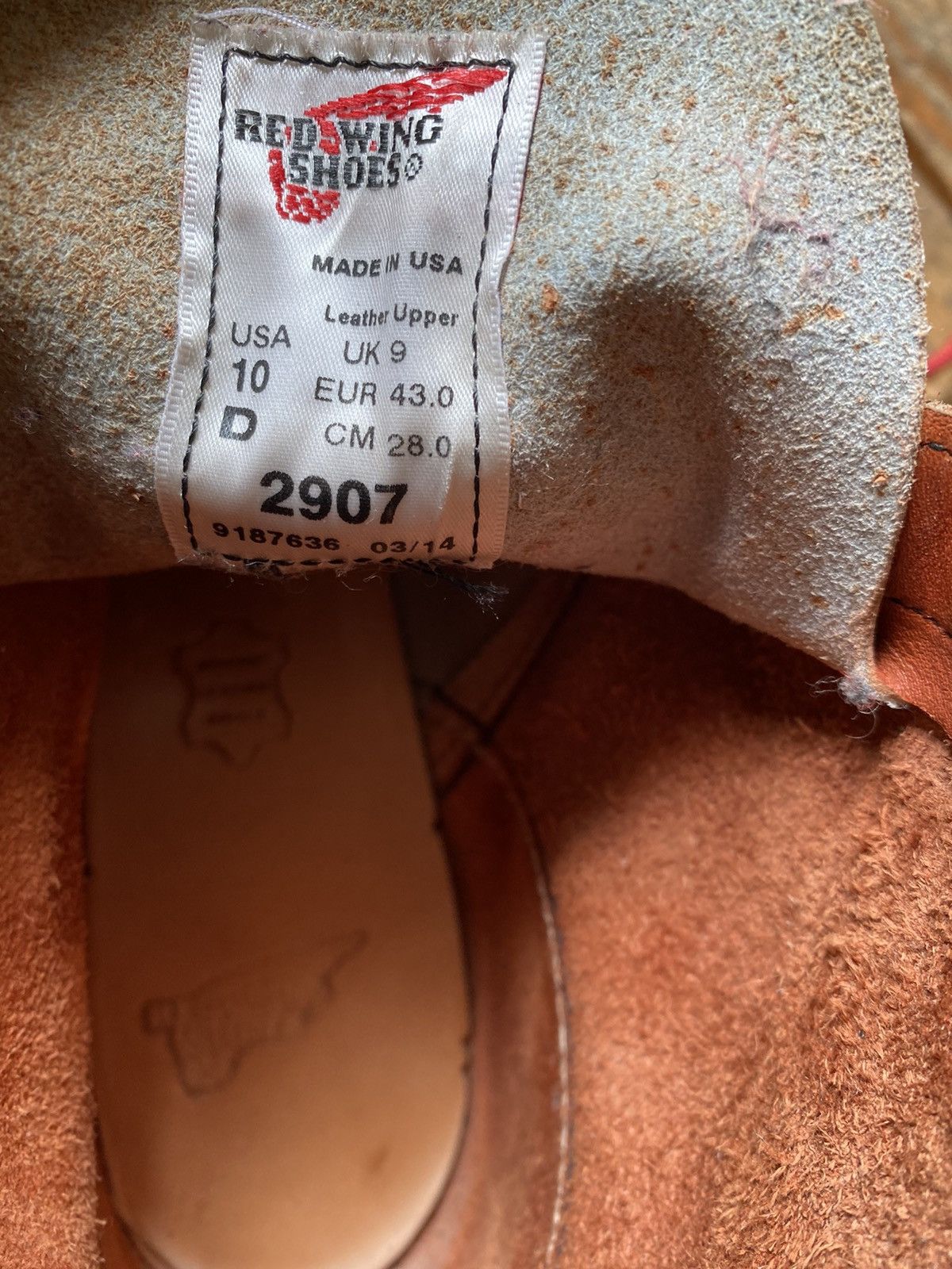 Red Wing Redwing lineman ,oro russet ,round monkey boots Us 10D uk 9 Size US 10 / EU 43 - 19 Thumbnail