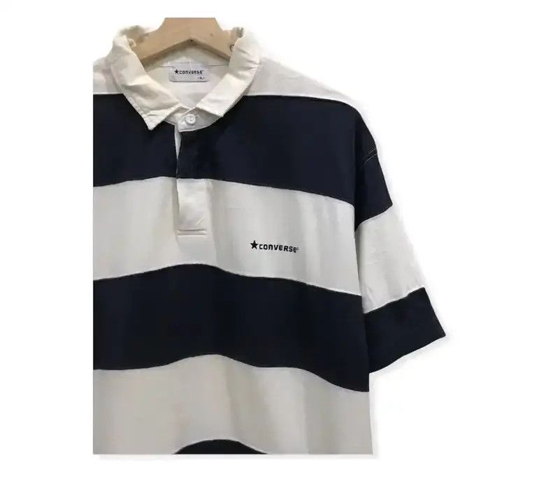 Converse Converse Polos Stripe Design Shirt Size US L / EU 52-54 / 3 - 4 Thumbnail