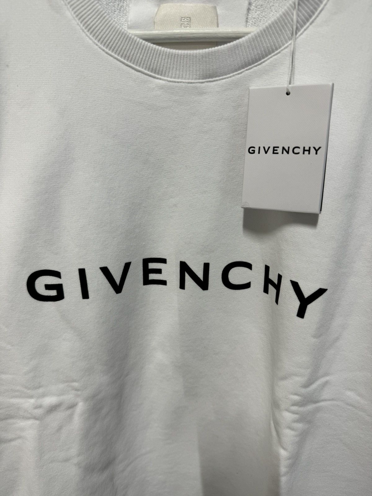 Givenchy Givenchy Logo Sweatshirt NEW 800$ Size US XL / EU 56 / 4 - 4 Thumbnail