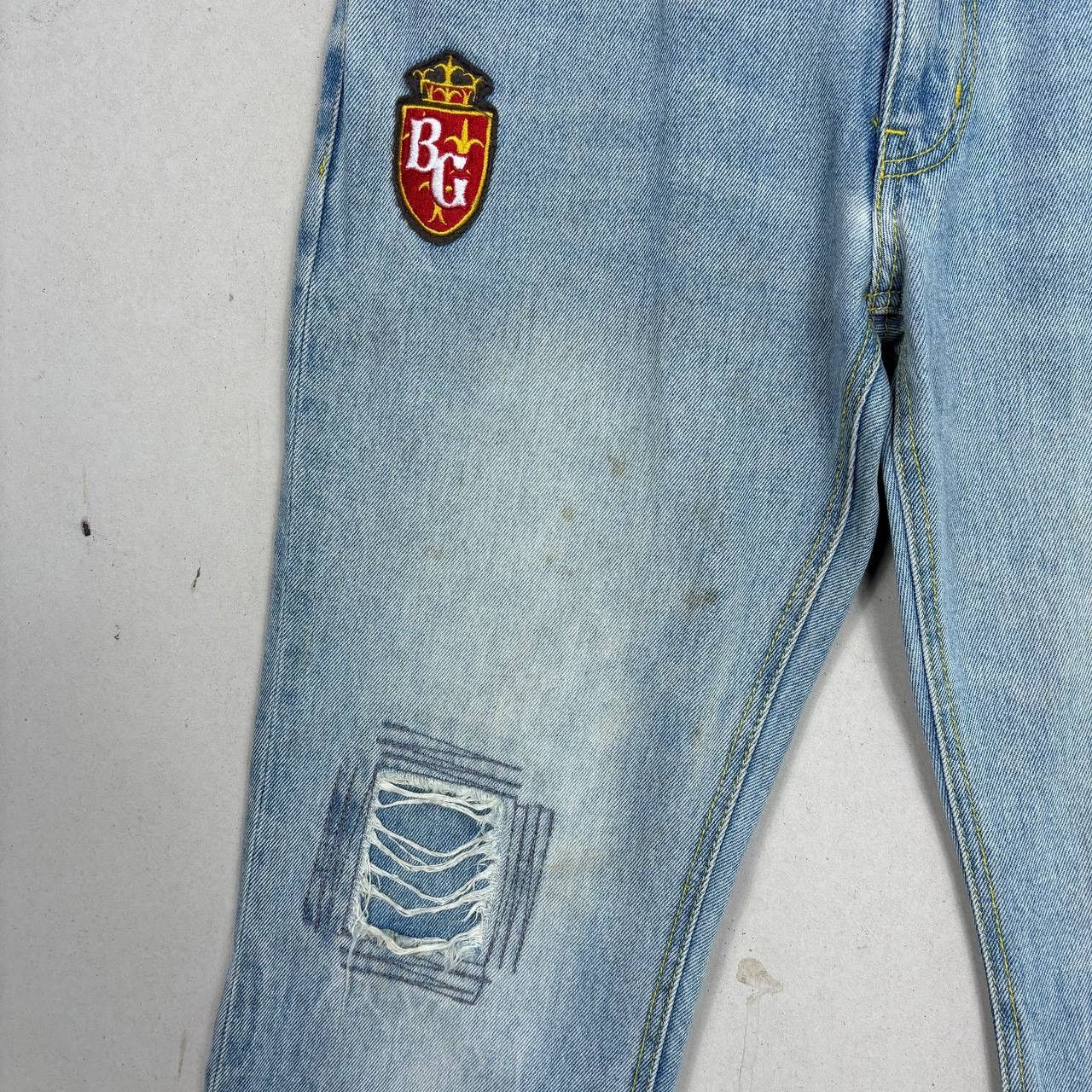 Body Glove Vintage Body Glove Patchwork Jeans 90s Surf Distressed Size US 30 / EU 46 - 6 Thumbnail