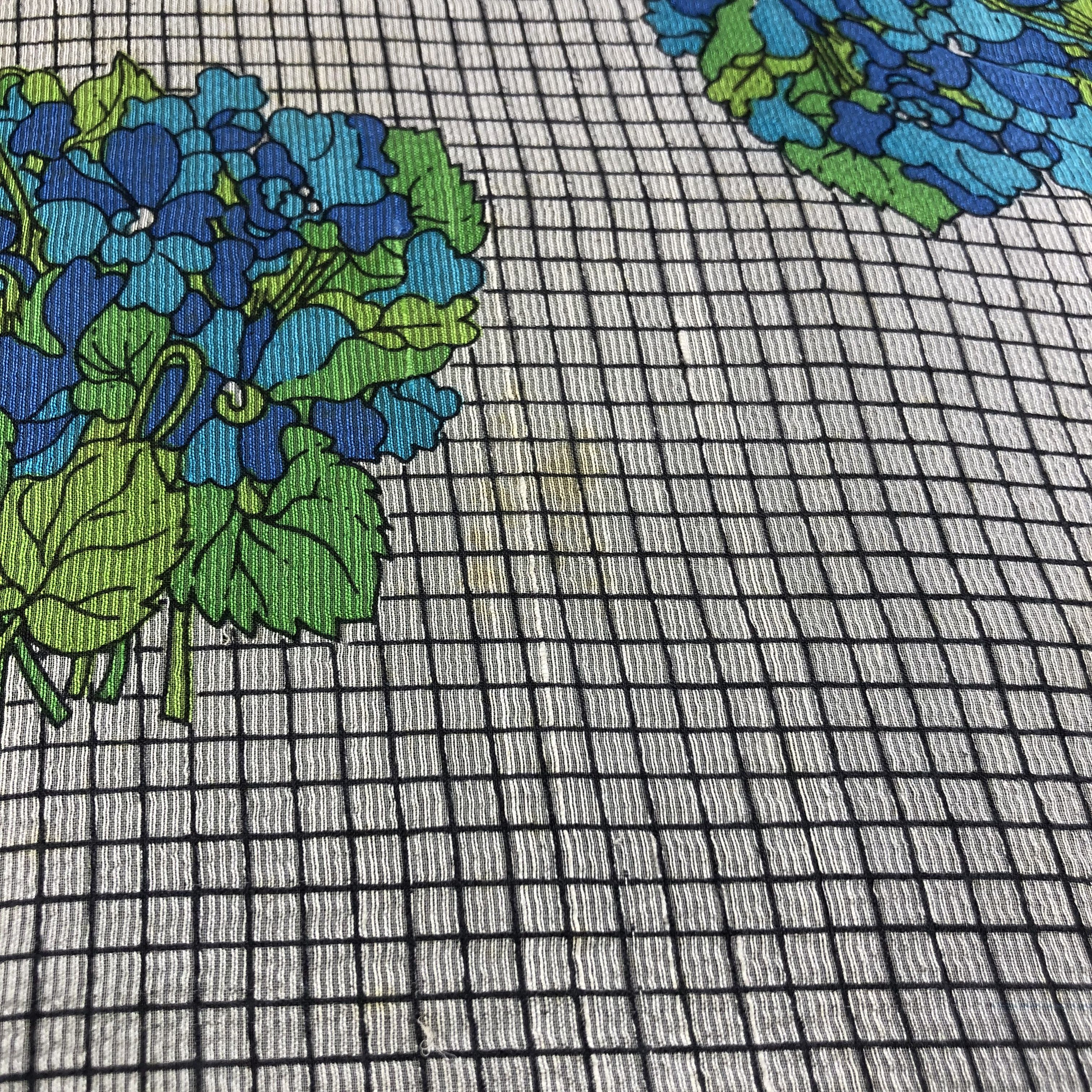 Japanese Brand Vintage Sorelle Fontana Hand Rolled Silk Scarf M650 Size ONE SIZE - 5 Thumbnail