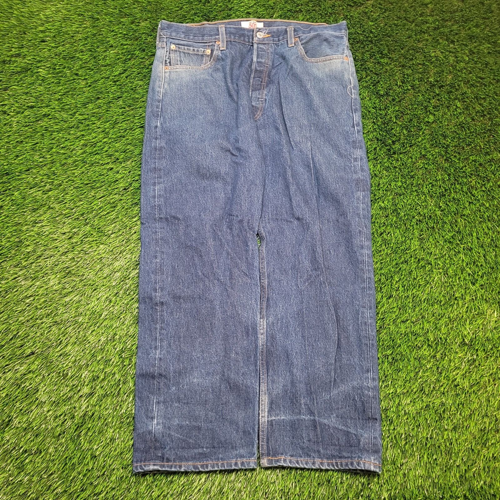 Levi's Levis 501 XX Straight Leg Jeans Waist 36 Inseam 28 Tag 36x30 Size US 36 / EU 52 - 1 Thumbnail