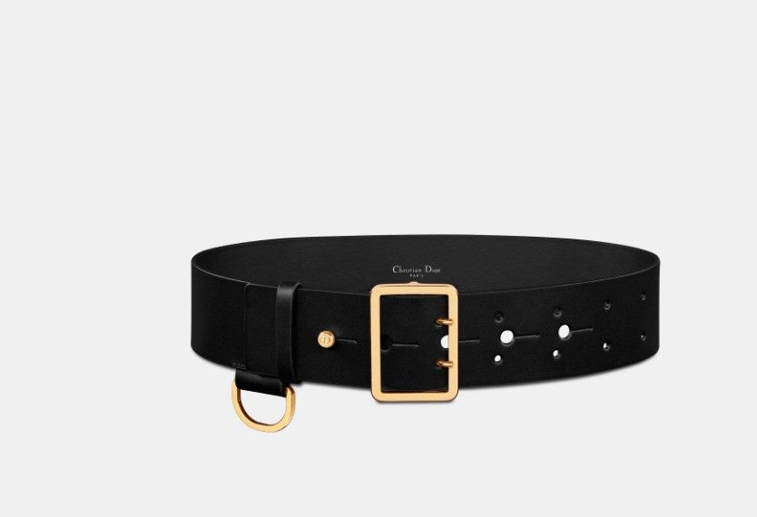Dior o1w1db10425 B0453UB Size: OS / Punk Belt in Black Size ONE SIZE - 2 Thumbnail