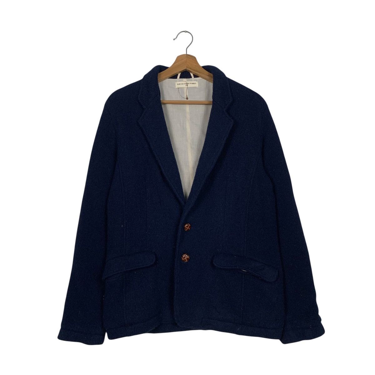 Japanese Brand Louxs Union Work Wool Casual Jacket Size US M / EU 48-50 / 2 - 1 Thumbnail