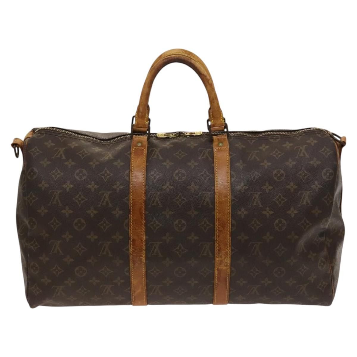 Louis Vuitton LOUIS VUITTON Monogram Keepall Bandouliere 50 Boston Bag Size ONE SIZE - 2 Thumbnail