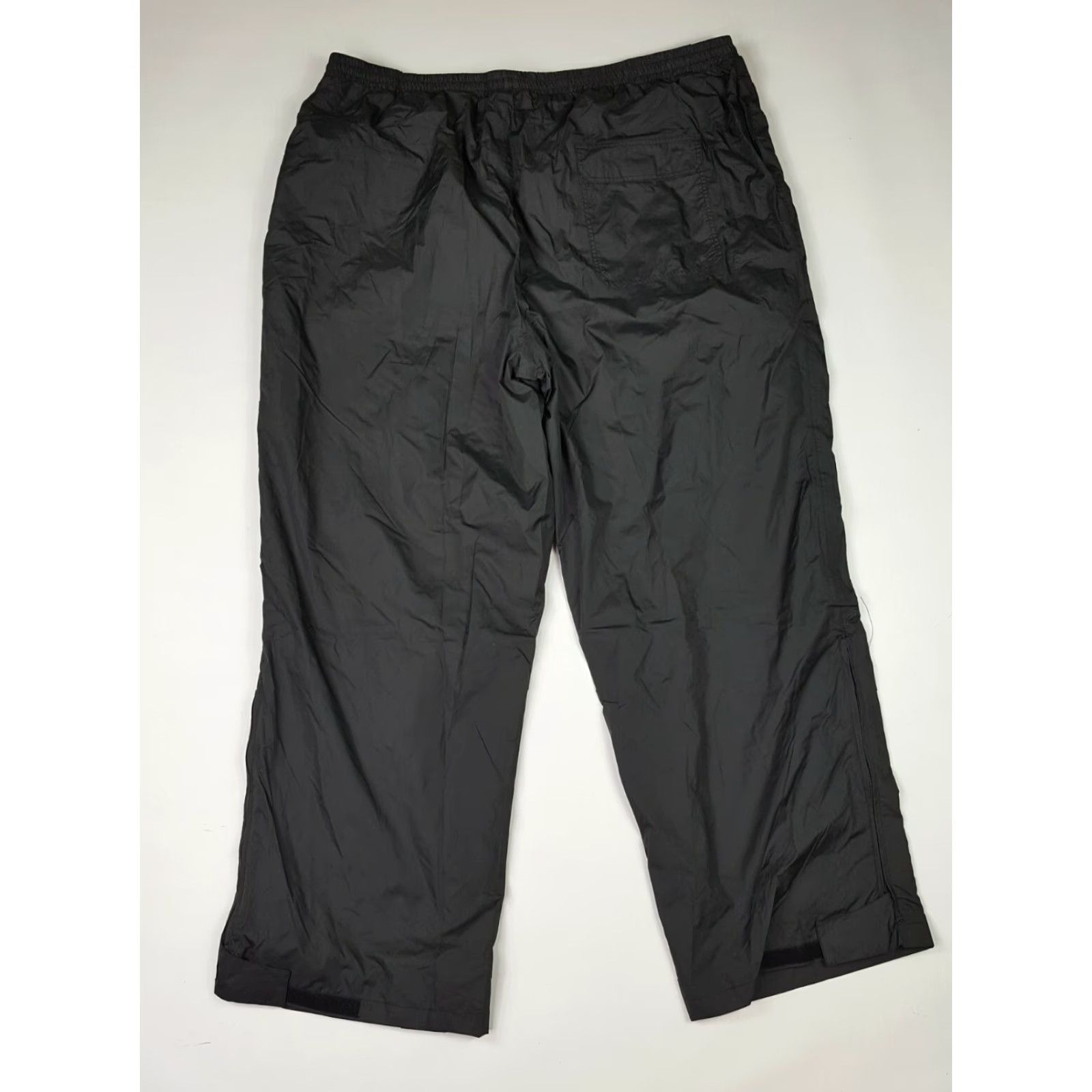 Rains VINTAGE Sunderland AFC Relaxed Lightweight Black Men's 3XLT Stretch Golf Rain Pants Trousers Casual Pockets Belt Loops Zip Size US 40 / EU 56 - 5 Thumbnail