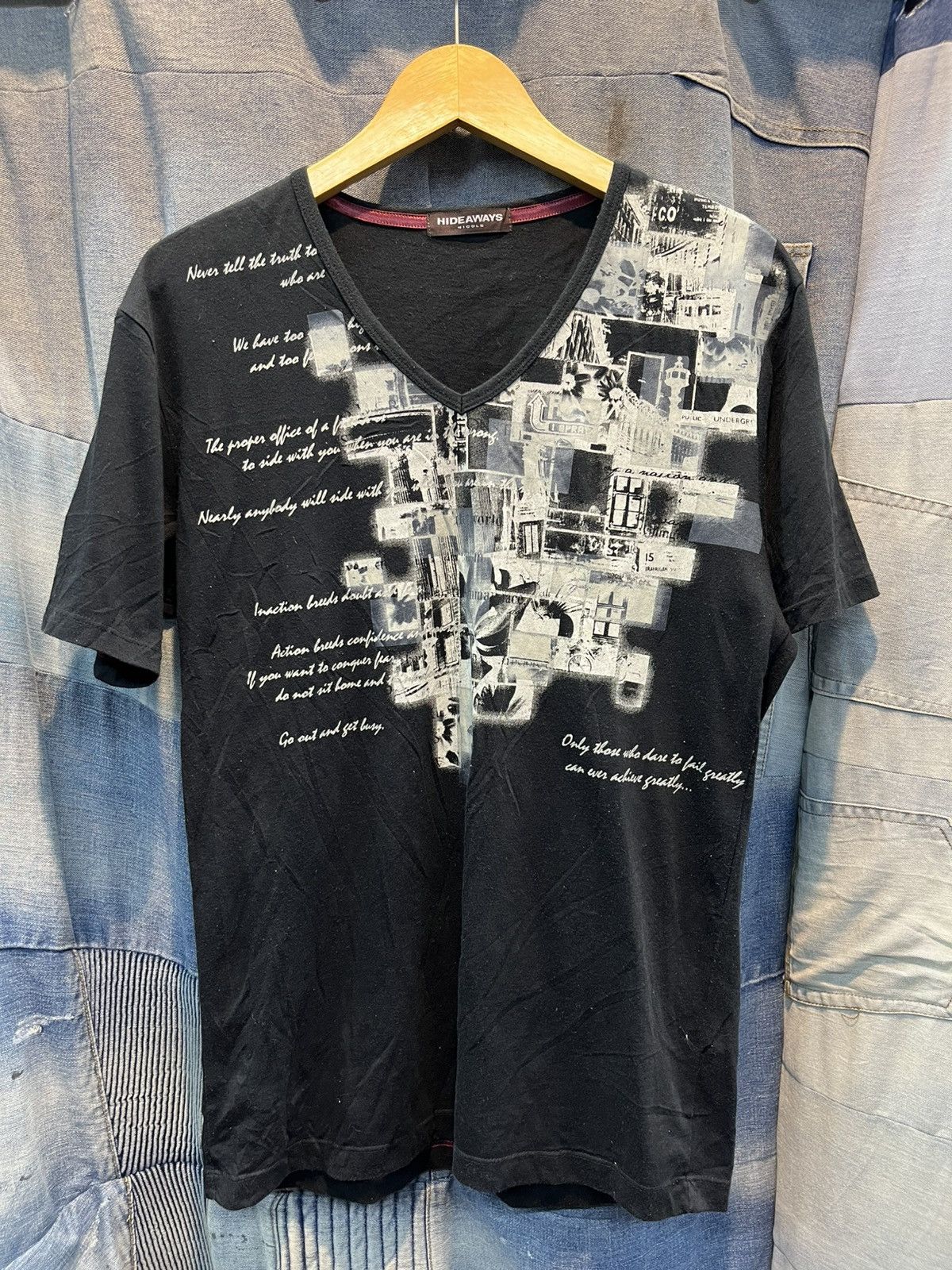If Six Was Nine × Japanese Brand × Le Grande Bleu (L.G.B.) Hidways Nicole poem Size US M / EU 48-50 / 2 - 1 Thumbnail