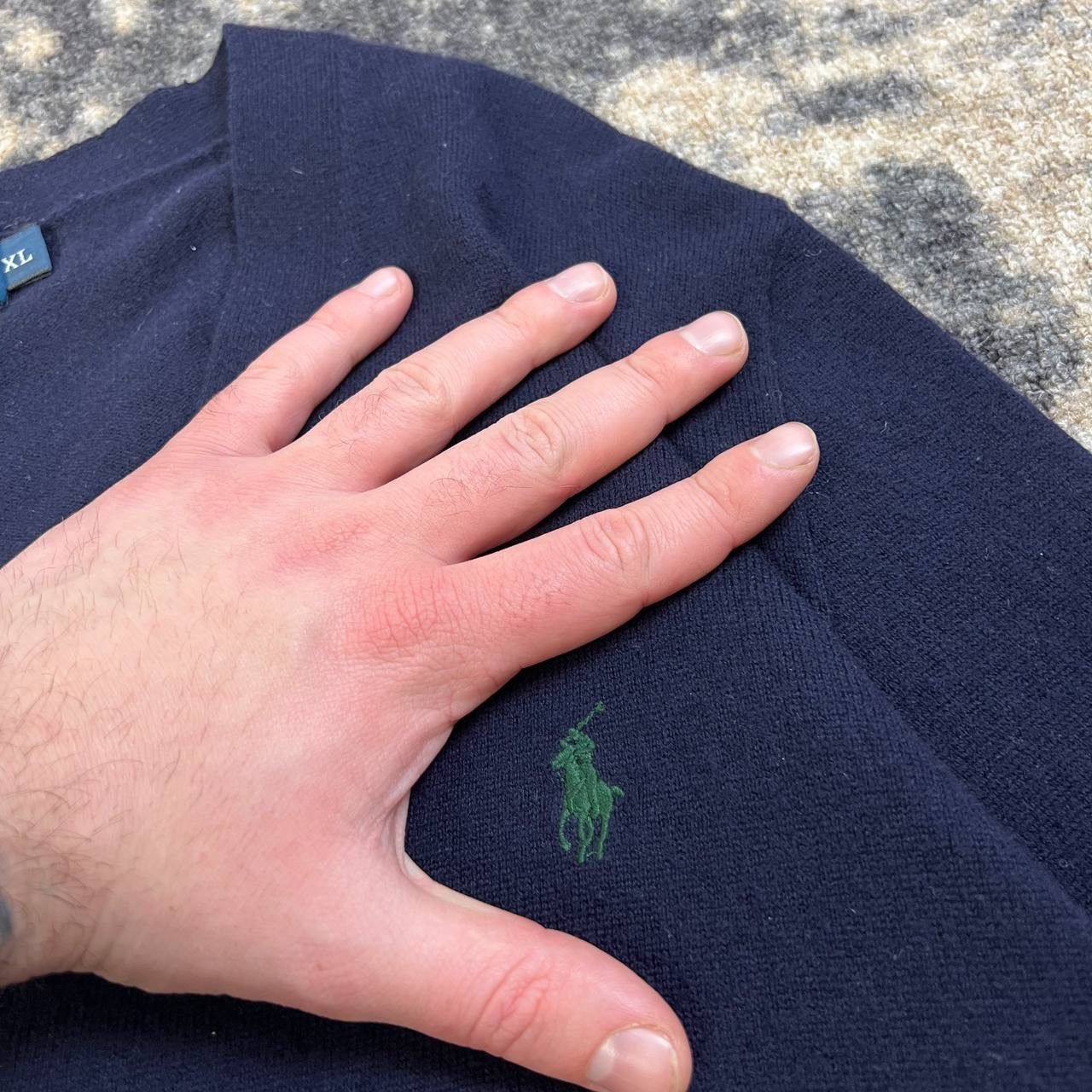 Polo Ralph Lauren Polo Ralph Lauren Luxury Vintage Merino Wool Cargigan Size US XL / EU 56 / 4 - 4 Thumbnail