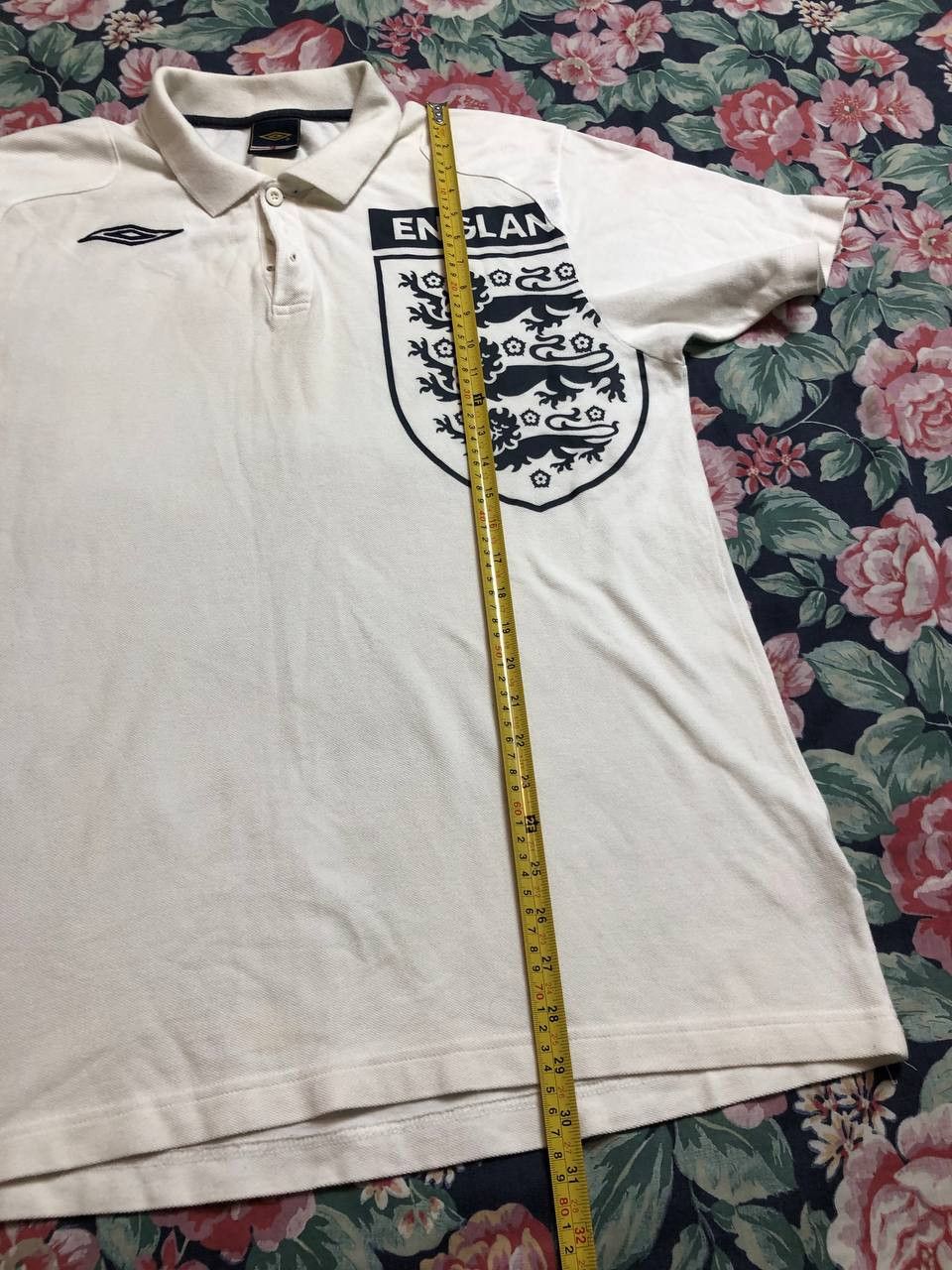 Umbro STREETWEAR Umbro England vintage polo shirt Size US L / EU 52-54 / 3 - 13 Thumbnail