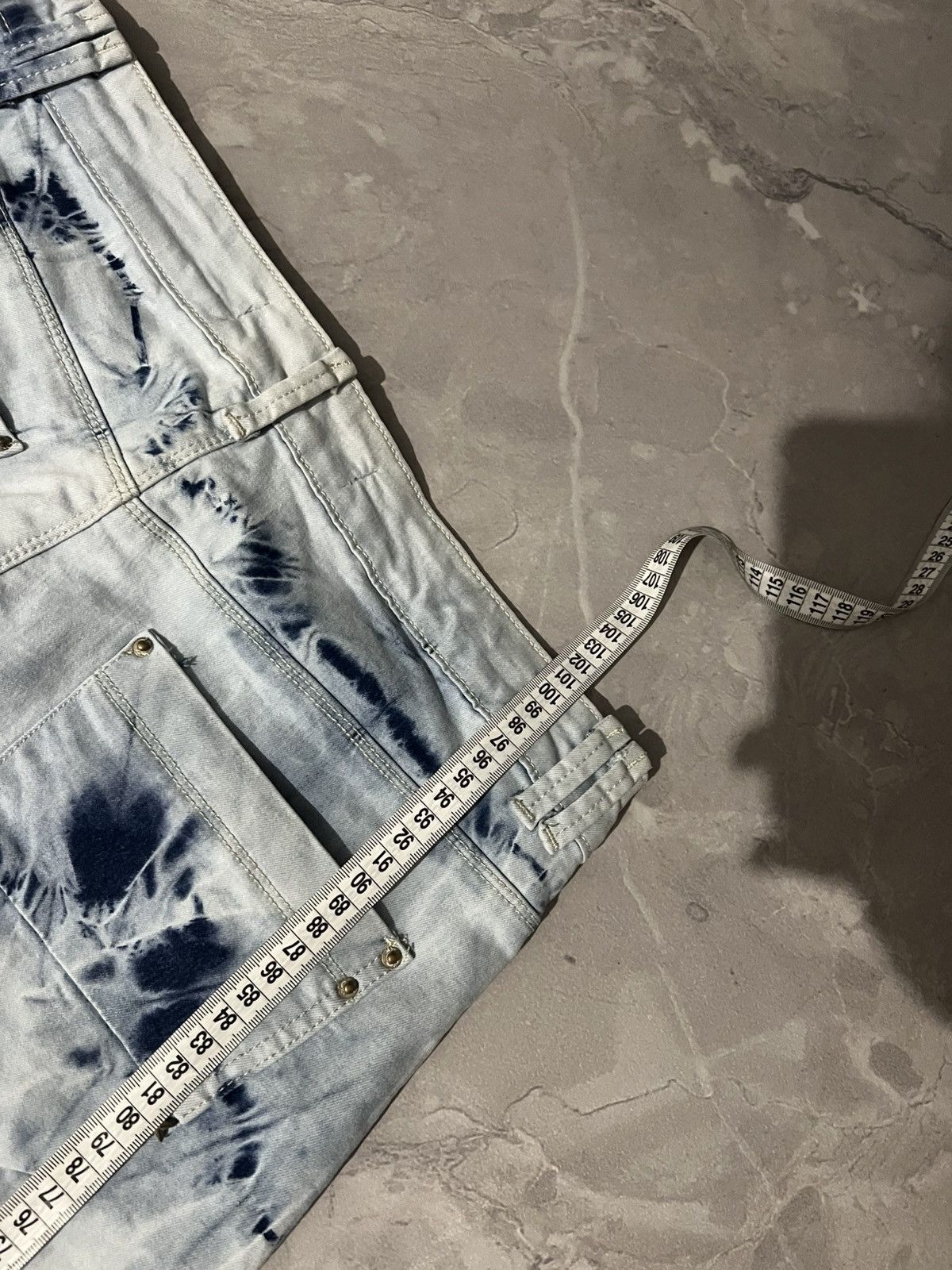 Japanese Brand Distressed Slim Sexy Fit / Number Nine Style Rare / Archive Size US 32 / EU 48 - 10 Thumbnail