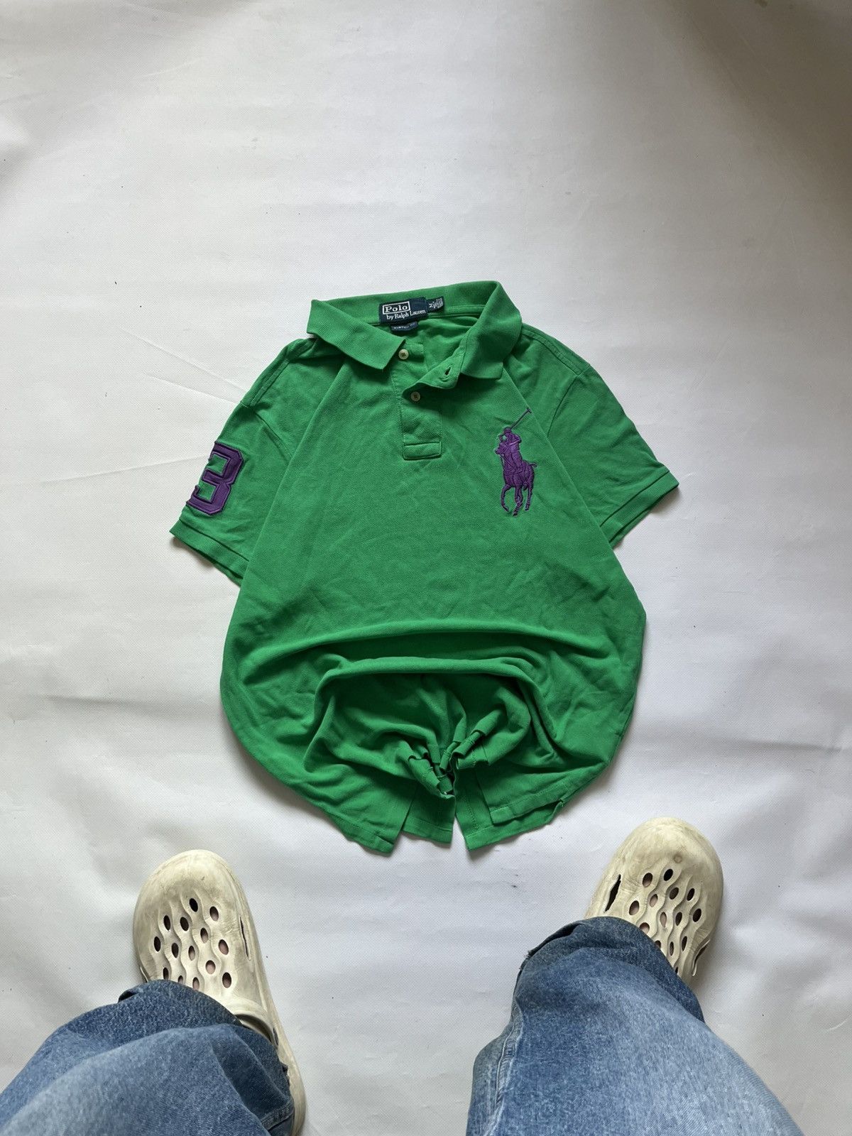 Polo Ralph Lauren Polo Ralph Lauren Striped Big Pony Polo Shirt Size US S / EU 44-46 / 1 - 1 Thumbnail