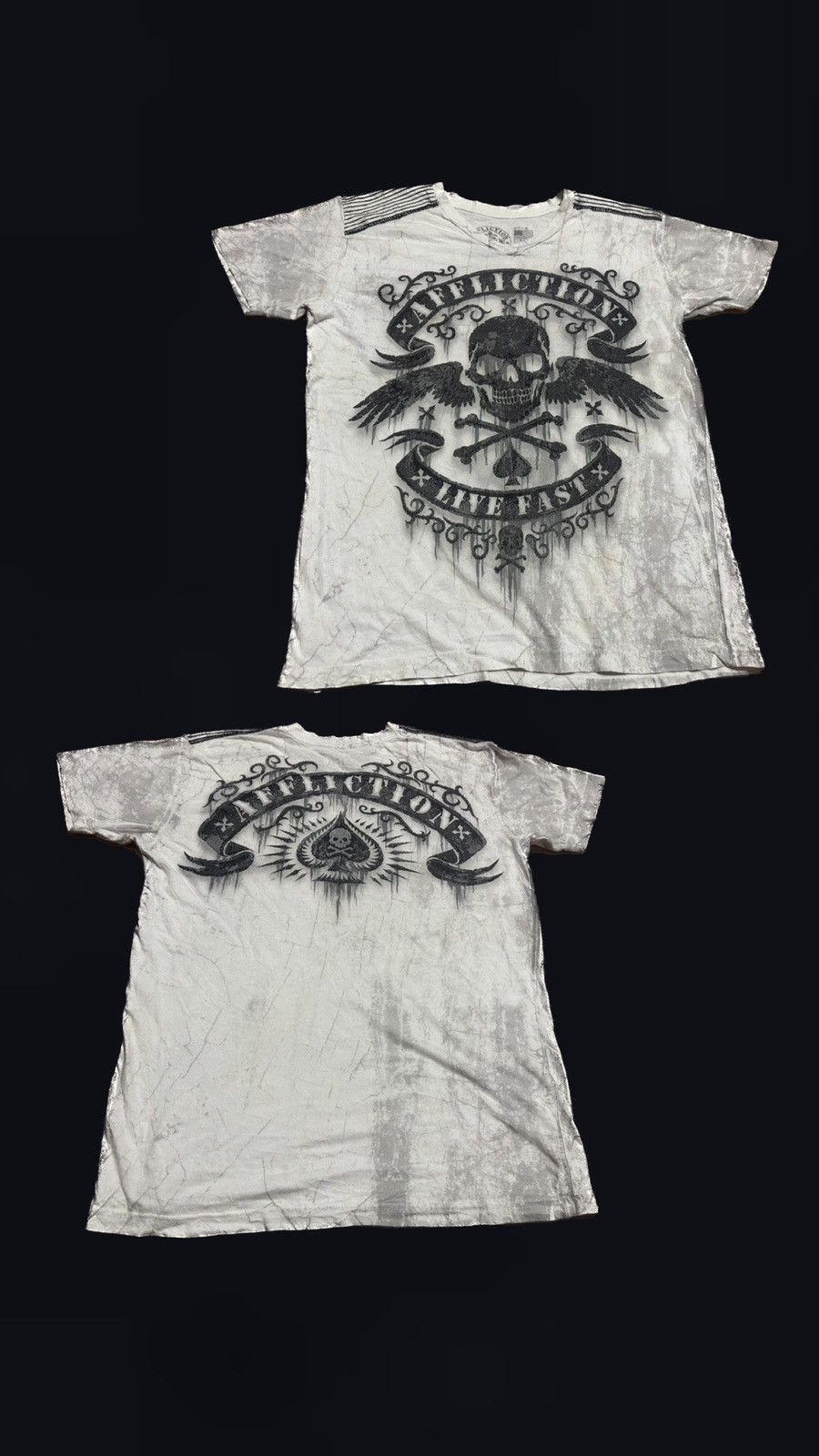 Affliction × Ed Hardy × Tapout 🔥Rare🔥 Affliction Live Fast Tshirt Size US M / EU 48-50 / 2 - 1 Thumbnail
