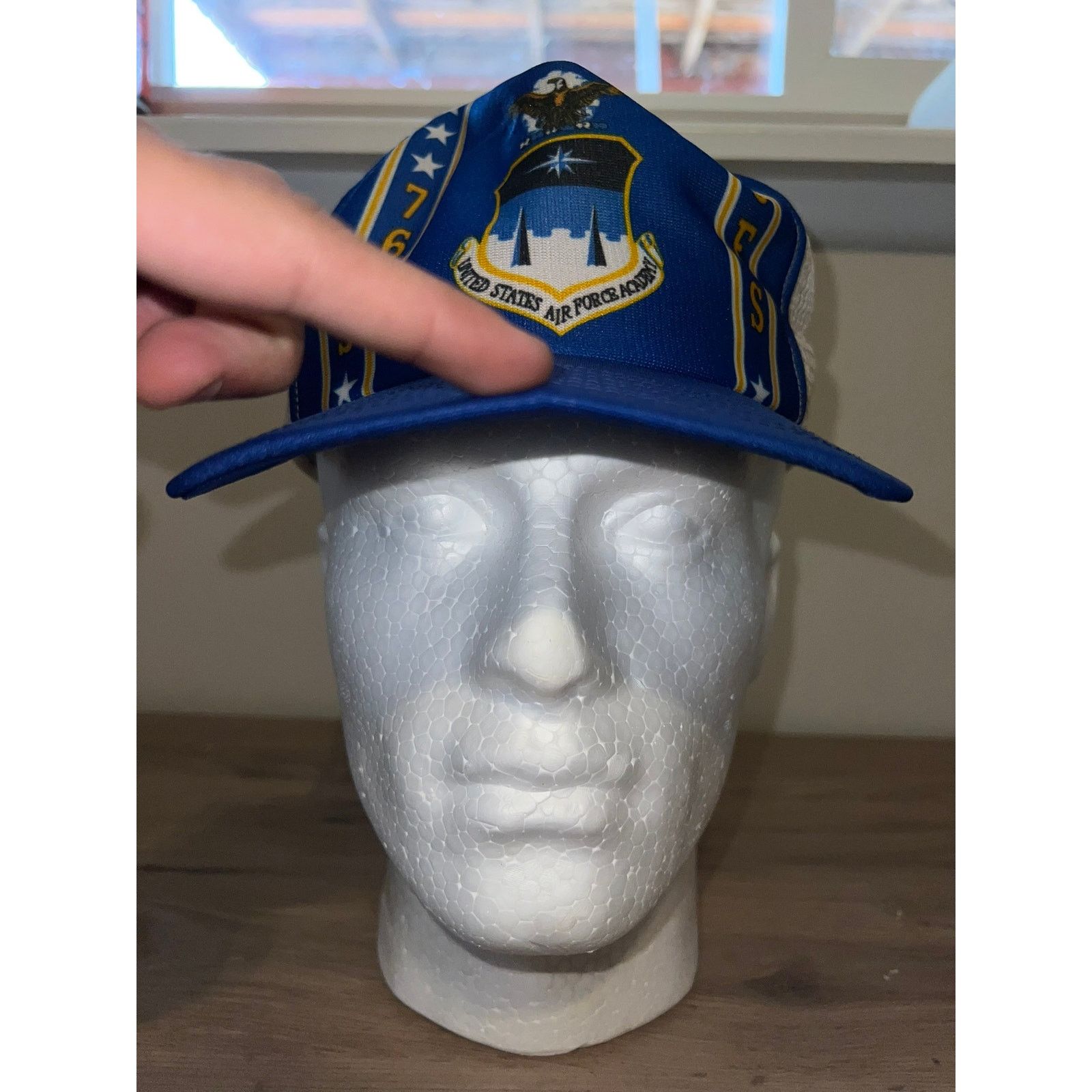 Vintage Vintage United States Air Force Academy 7625 CES Broken Hat Size ONE SIZE - 5 Thumbnail