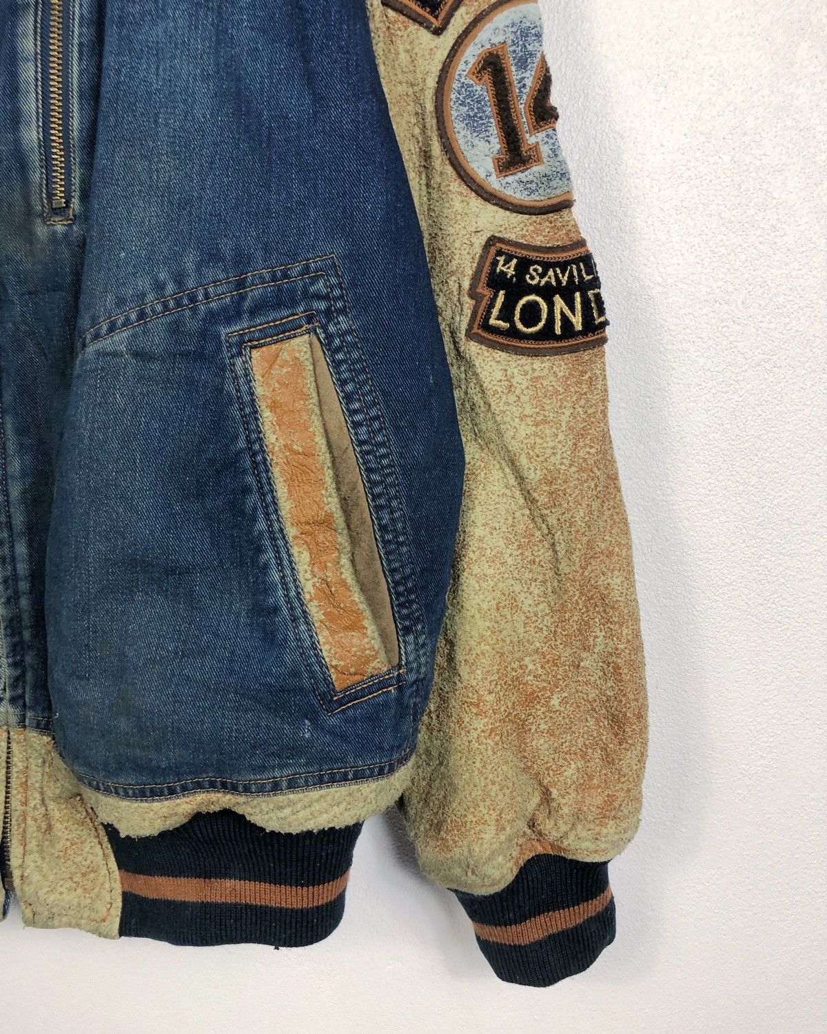 Hardy Amies × Vintage Rare Vintage Hardy Amies London Bombers Jacket Size US XL / EU 56 / 4 - 6 Thumbnail