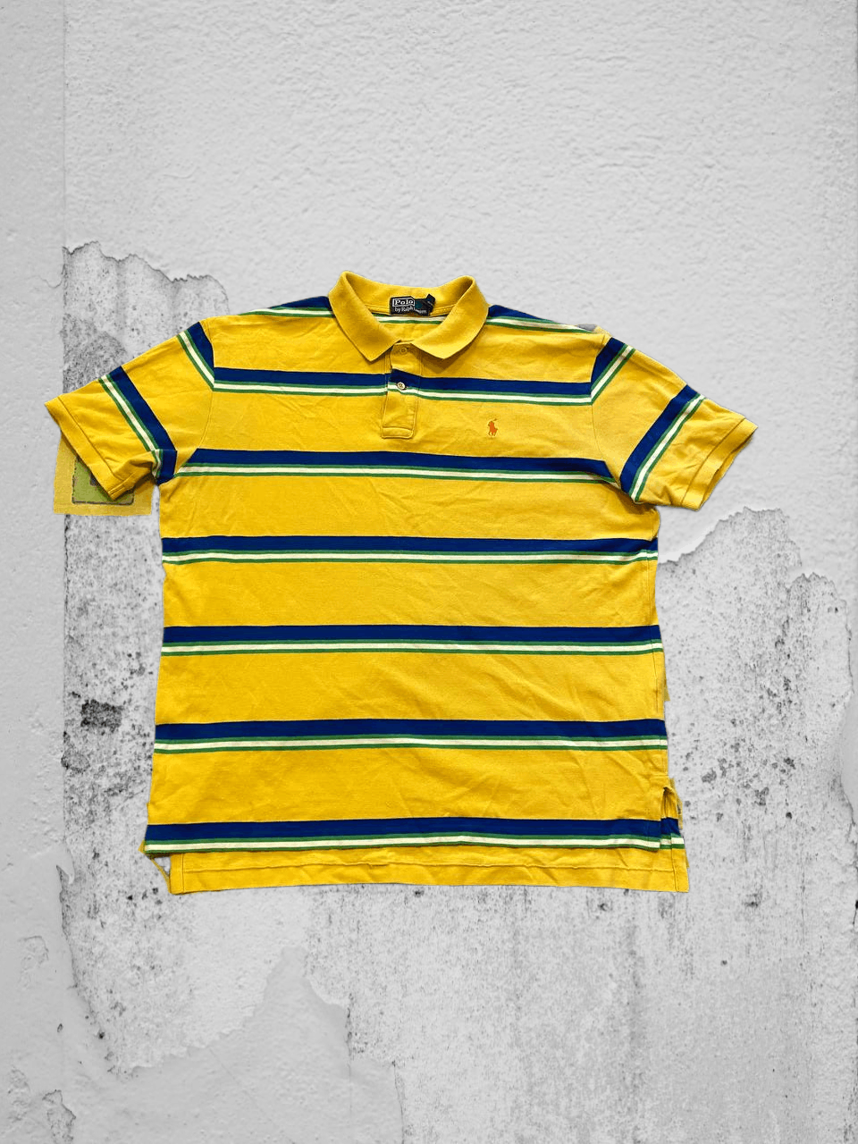 Polo Ralph Lauren T-Shirt Vintage Polo By Ralph Lauren Striped Size US XL / EU 56 / 4 - 1 Thumbnail